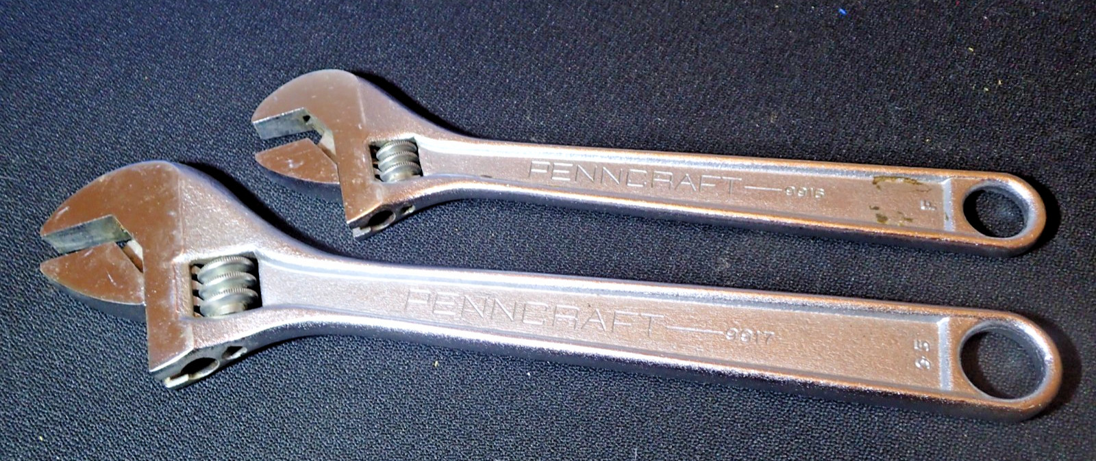PENNCRAFT 1/4 3/8 1/2 Drive Sockets Ratchets Wrenches Toolbox Allen USA Vintage