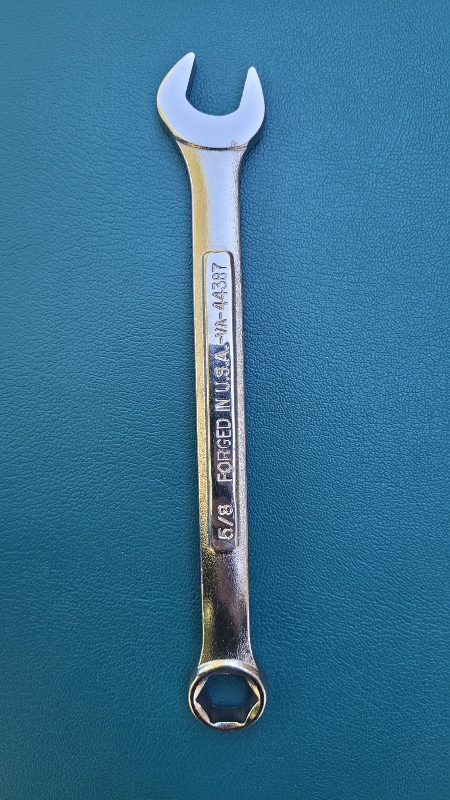 CRAFTSMAN 5/8” 6pt Combination Wrench -VA- 44387 Vintage USA MADE
