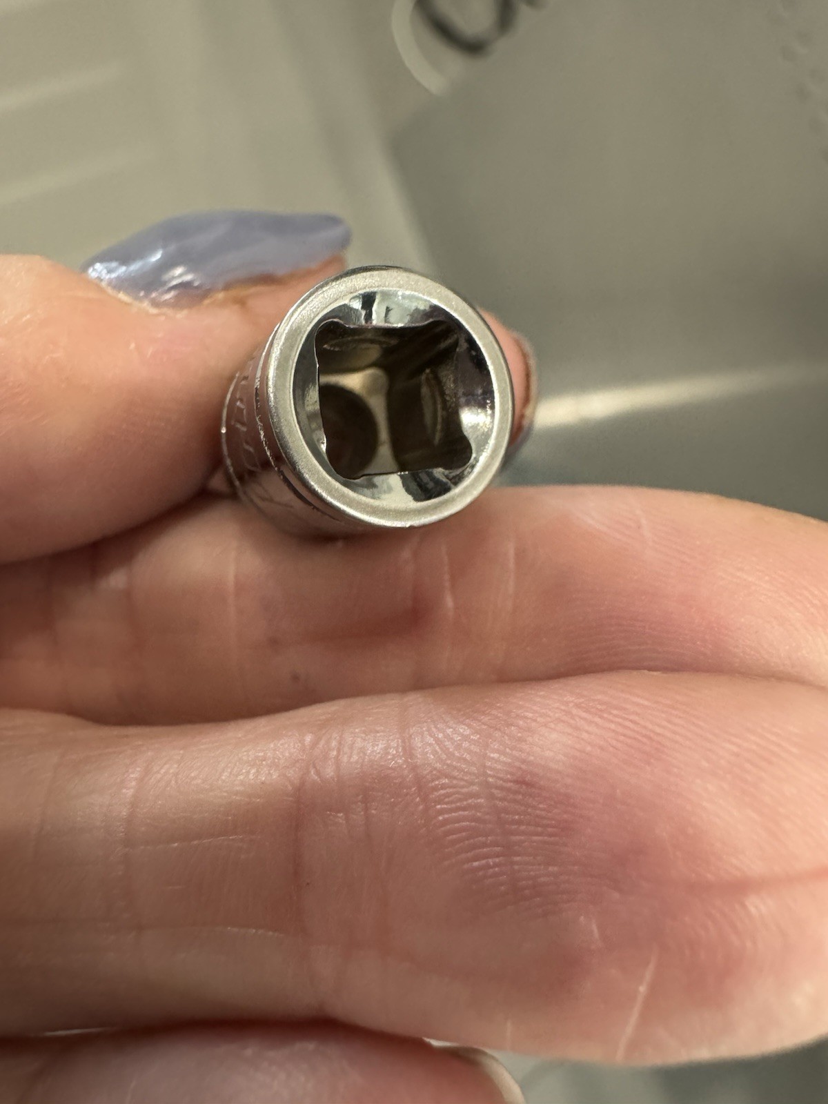 BLUE POINT By Snap On BLPSM145 1/4″ DRIVE 5MM SOCKET SHALLOW 6 POINT