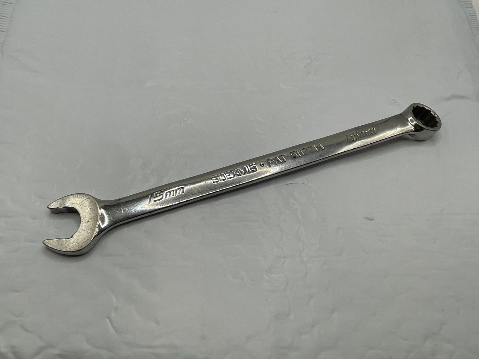 Snap On 15mm 12pt Flank Drive Plus Metric Wrench SOEXM15
