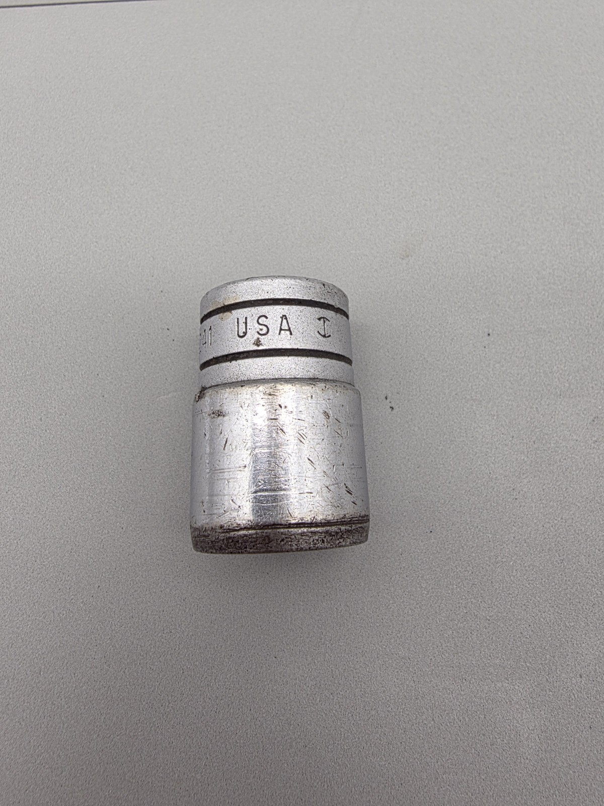 Snap On Tools TW241 1/2″ Drive 3/4″ SAE 6 Point Shallow Chrome Socket USA
