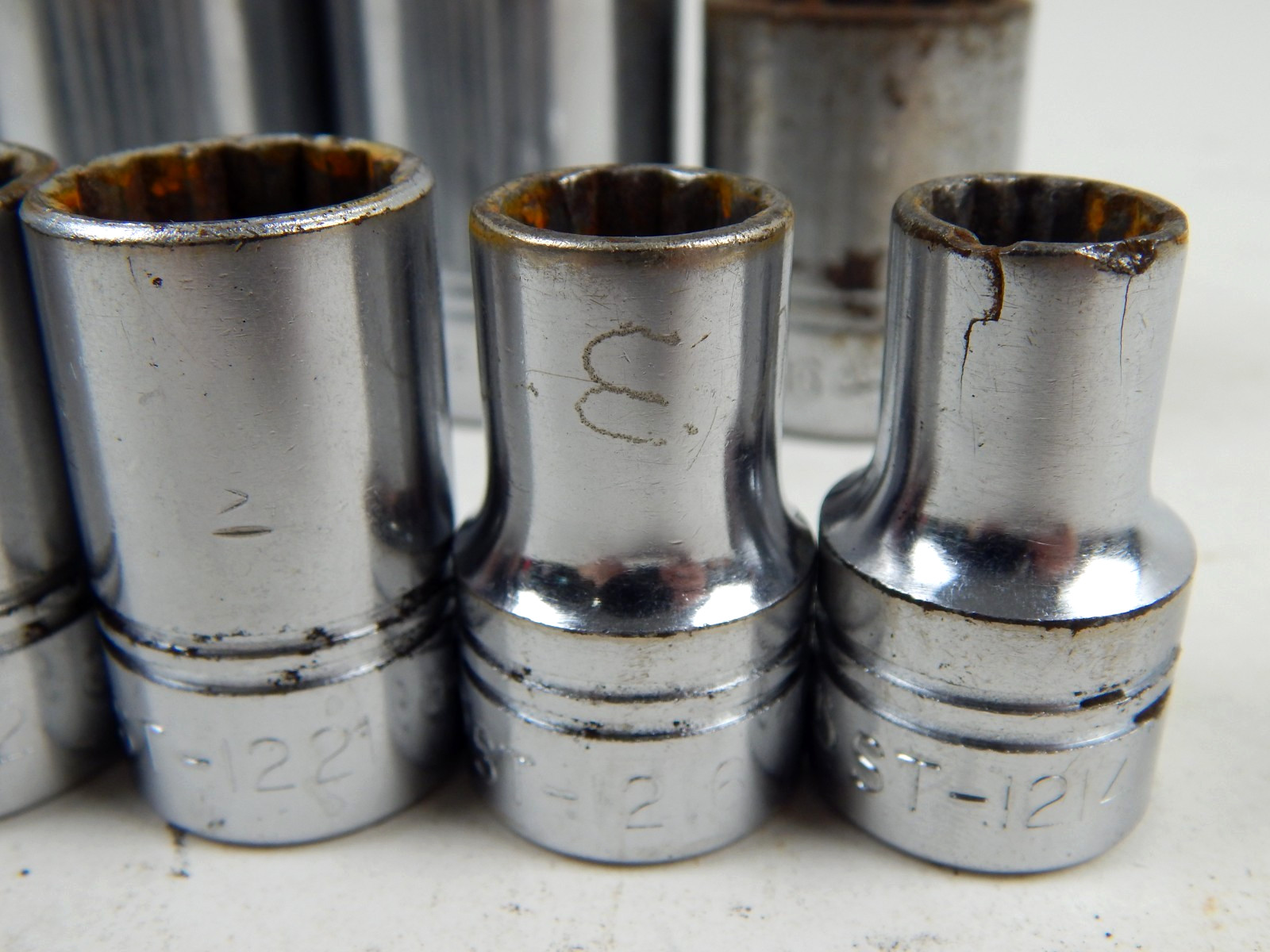 Williams Tools ST 1/2″ Drive SAE Shallow Socket Set 7/16″ to 1-3/16″ 10 Piece