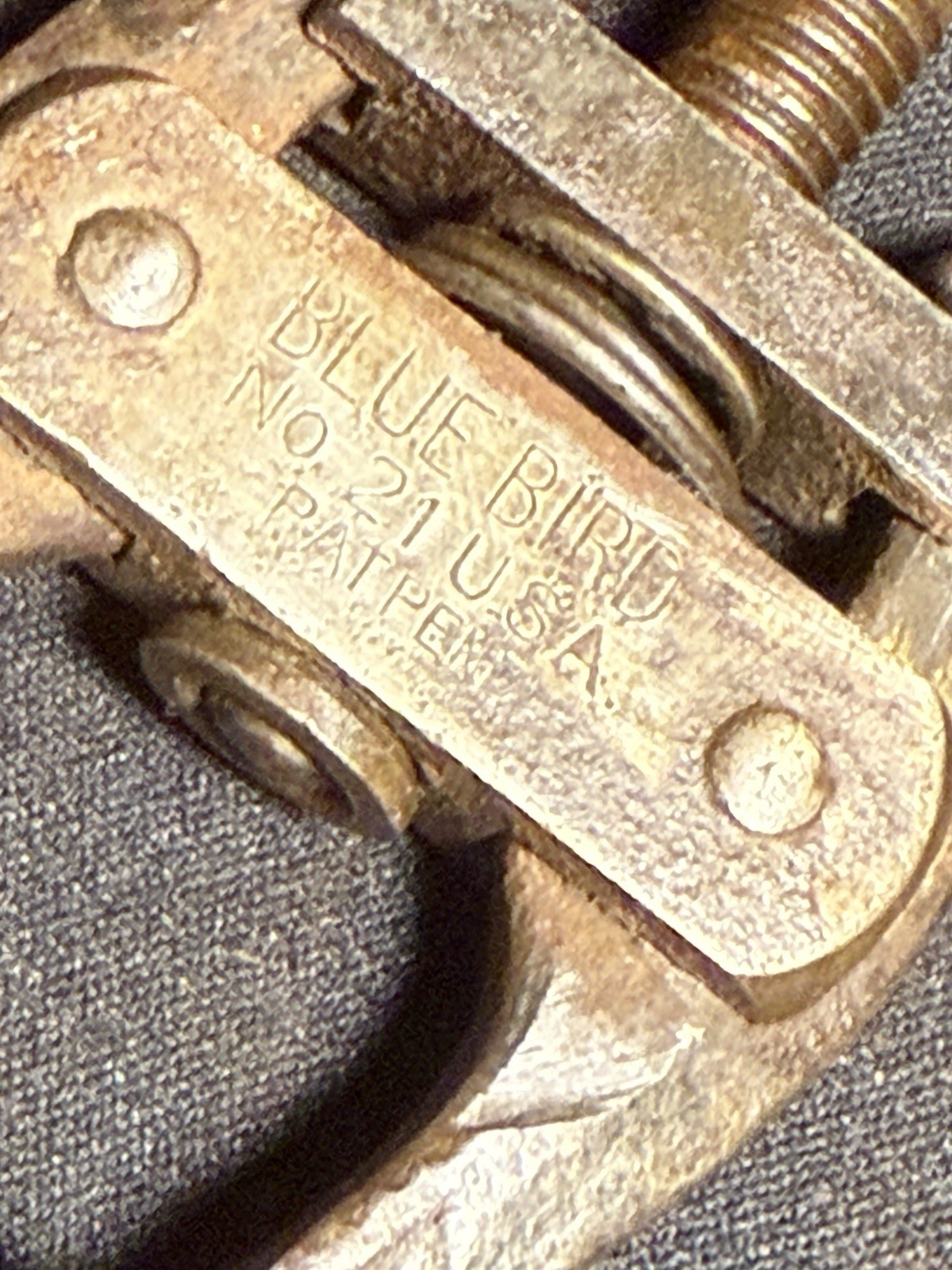 Vintage BLUE BIRD Number 21 Battery Terminal Puller Tool Made in USA Preowned