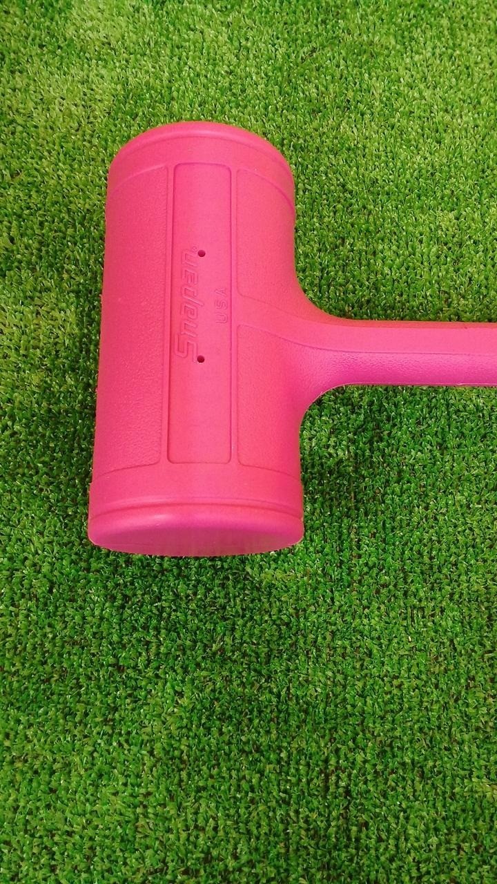 Snap-on HBFE56 32 oz Soft Grip Dead Blow Hammer Pink 15-3/4″ Length