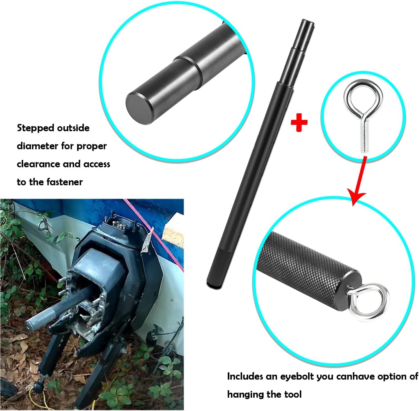 Gimbal Bearing Puller Remover,Installer,Alignment Tool for Mercruiser OMC Volvo