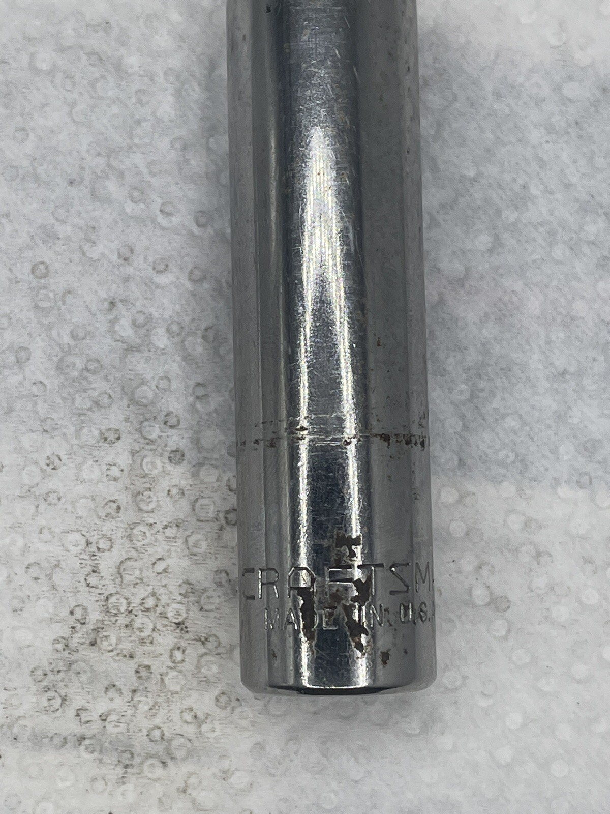 VTG Craftsman | 1/2″ 12-Point 3/8″ Drive Deep Socket | 43312 | -EE- Series | USA
