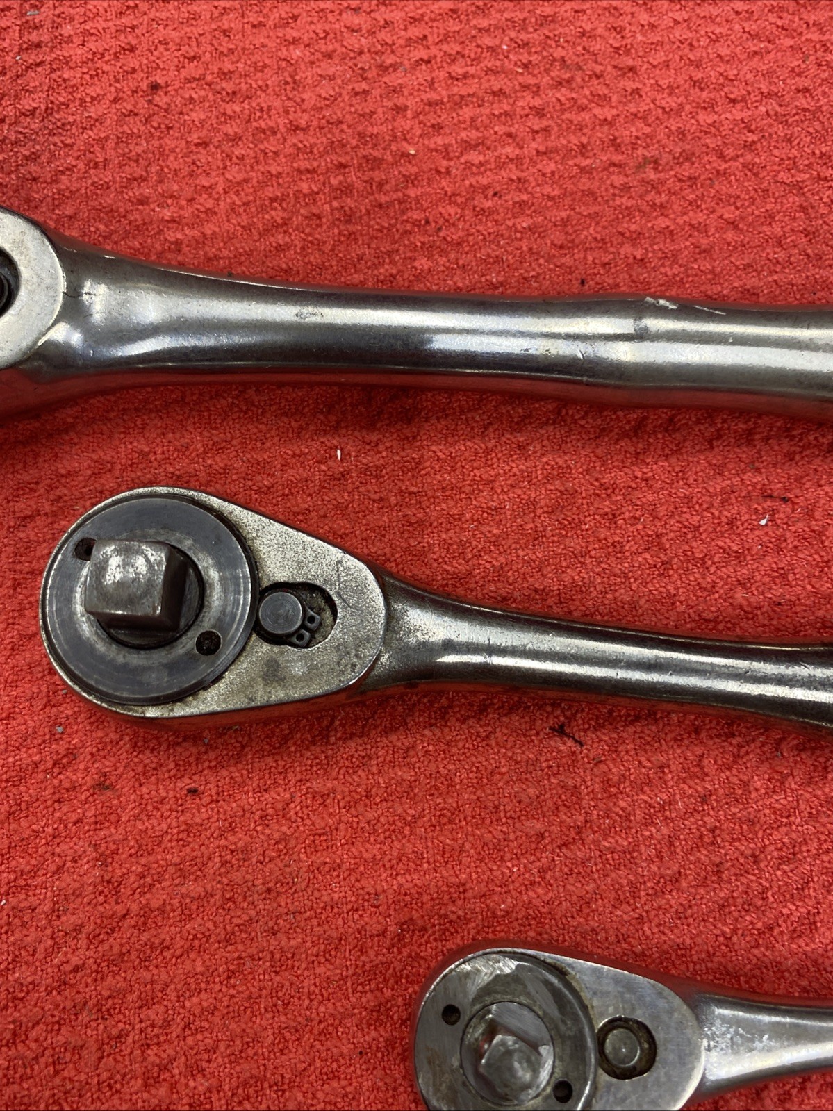 Lot Of 3 Cornwell Ratchet 1/2, 3/8, 1/4