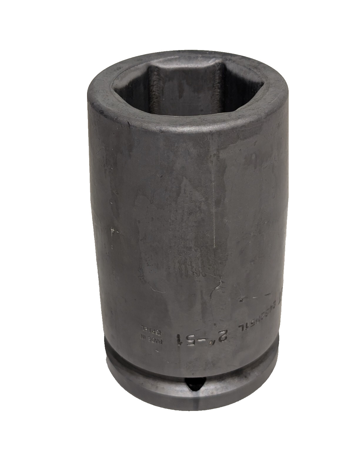 Ozat 2432M51L: 2″ Deep Impact Socket 1-1/2″ Drive 6 Point Made in Israel