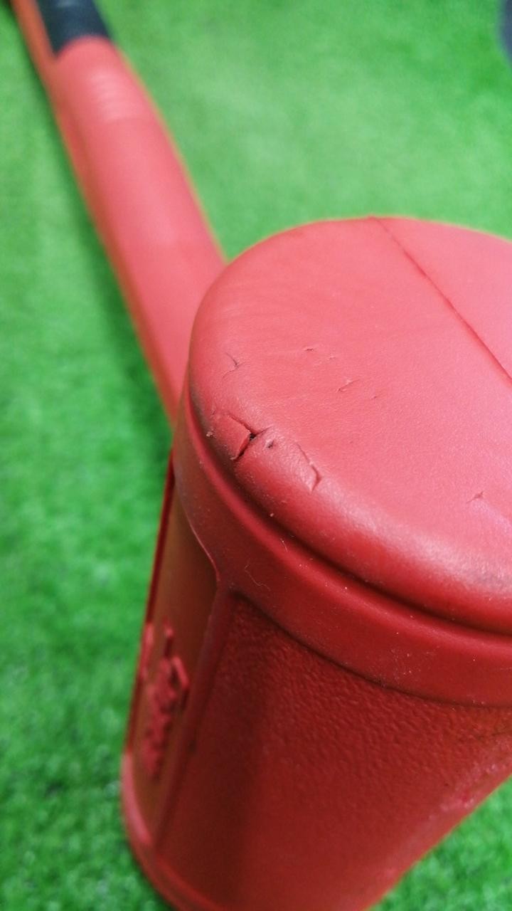 Snap-on HBFE48 48 oz Soft Grip Dead Blow Hammer Red 15″ Length