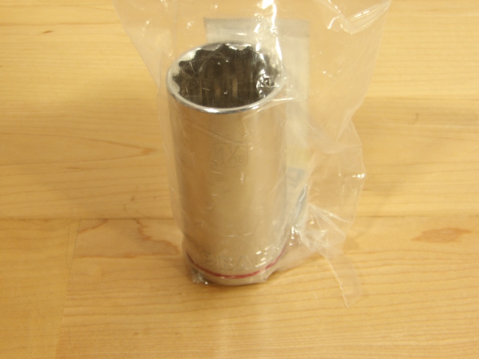 Kobalt 1/2″ Drive 12 Point SAE Deep Socket Chrome 1-1/16 in #0337759 NEW w/ Tag