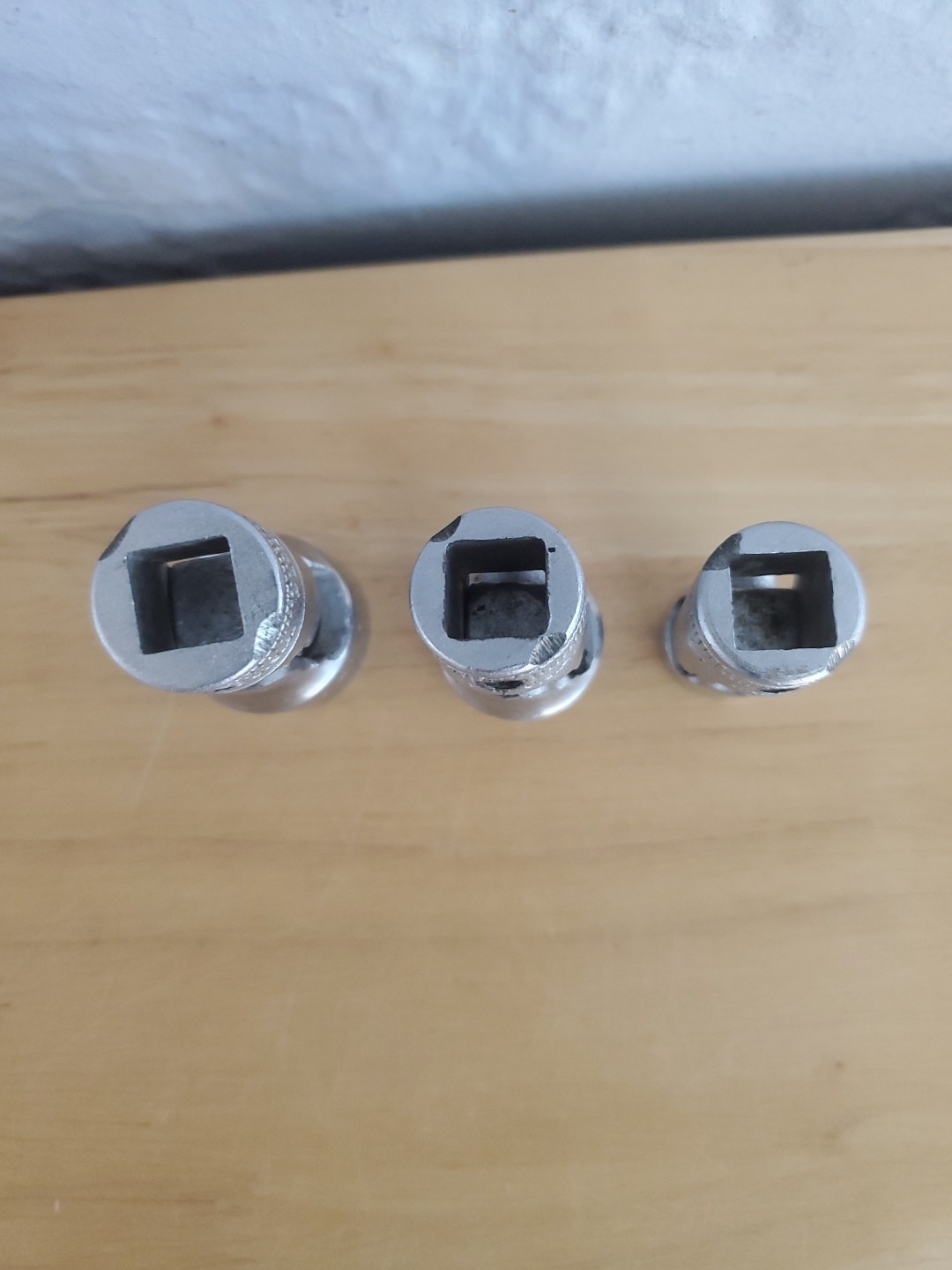 3 Snap On 3/8″DR Swivel Socket Adapters 12pt 11/16″FU22 5/8″F20 7/16″F14 USA