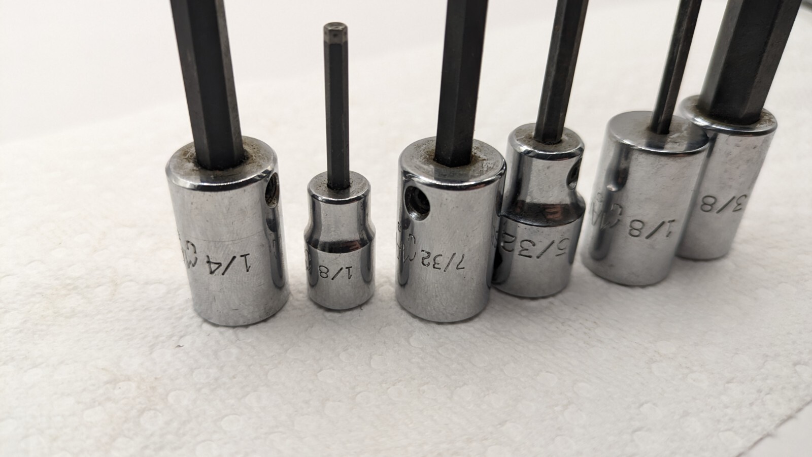 MAC Tools SXMA7T – 3/8″ Drive 6Pc Metric Standard Hex Bit Socket Driver Set