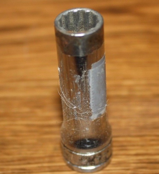 SNAP ON SF121 3/8″ DEEP SOCKET 3/8″ DRIVE 6 POINT USA MADE FREE SHIPPING