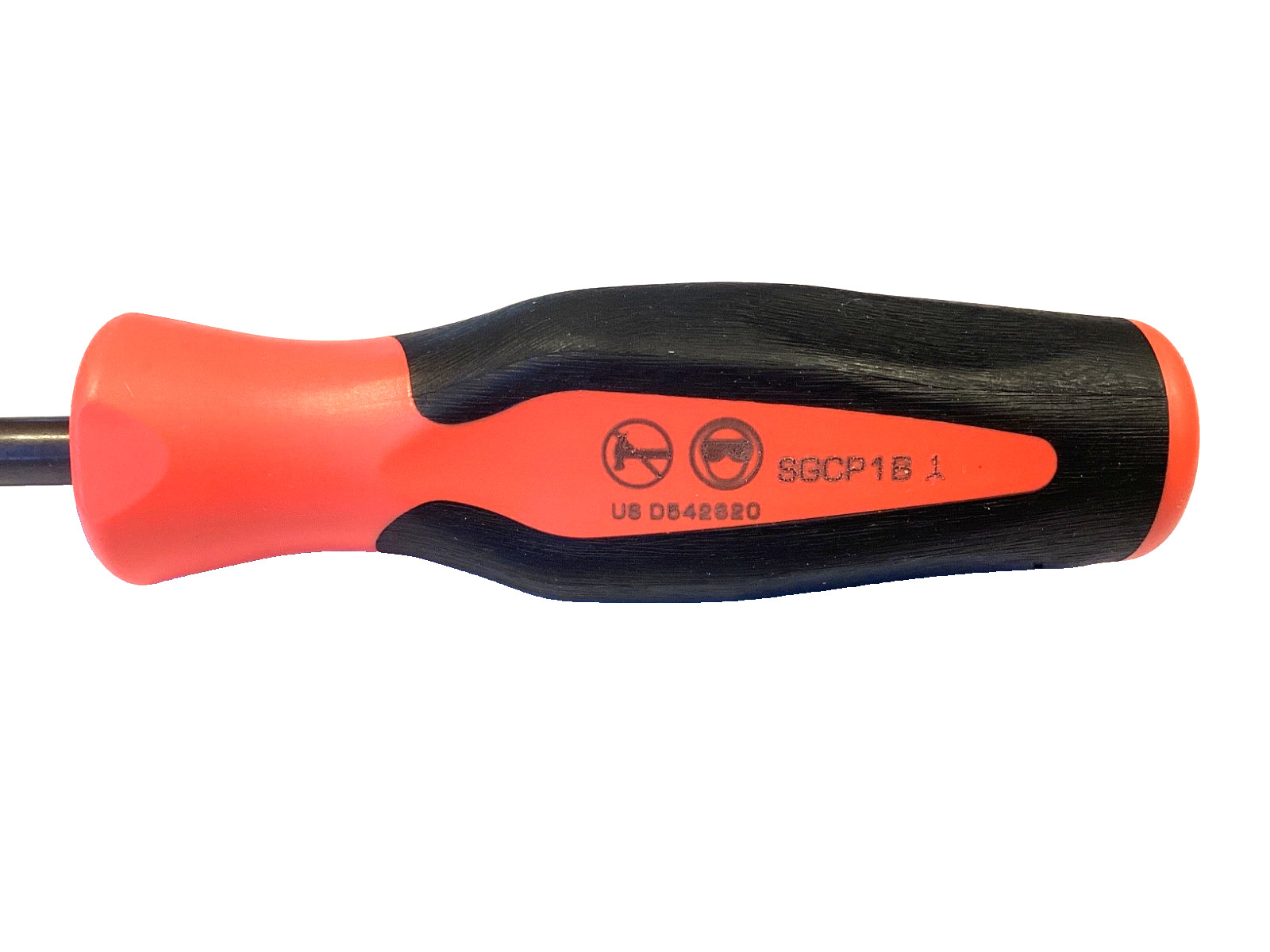 Snap On USA NEW 10” Cotter Pin Puller ORANGE Soft Grip Handle BLACK Shaft SGCP1B