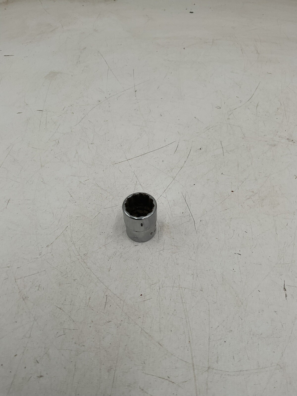 Snap-On Tools 1/4” Drive Chrome Shallow Standard SAE 12 Point 1/2″ Socket TMD16