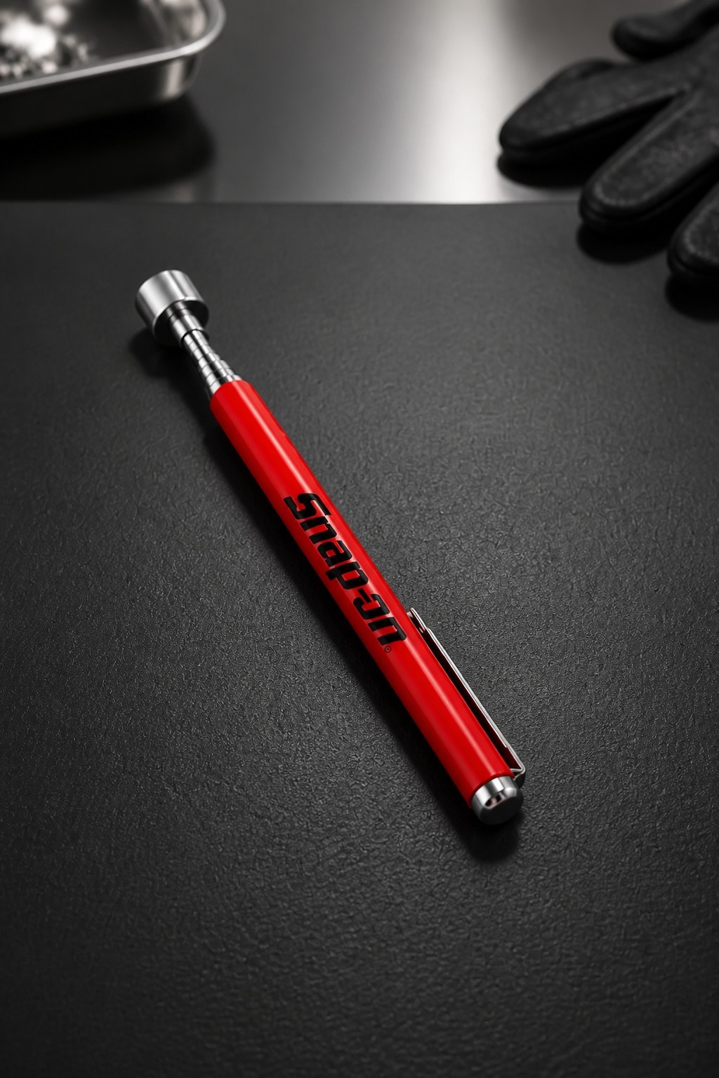 3X PROMO For Snap-on Tools MAGNETIC PICK UP TOOL TELESCOPING UP TO 21″ RED 🔴 !!