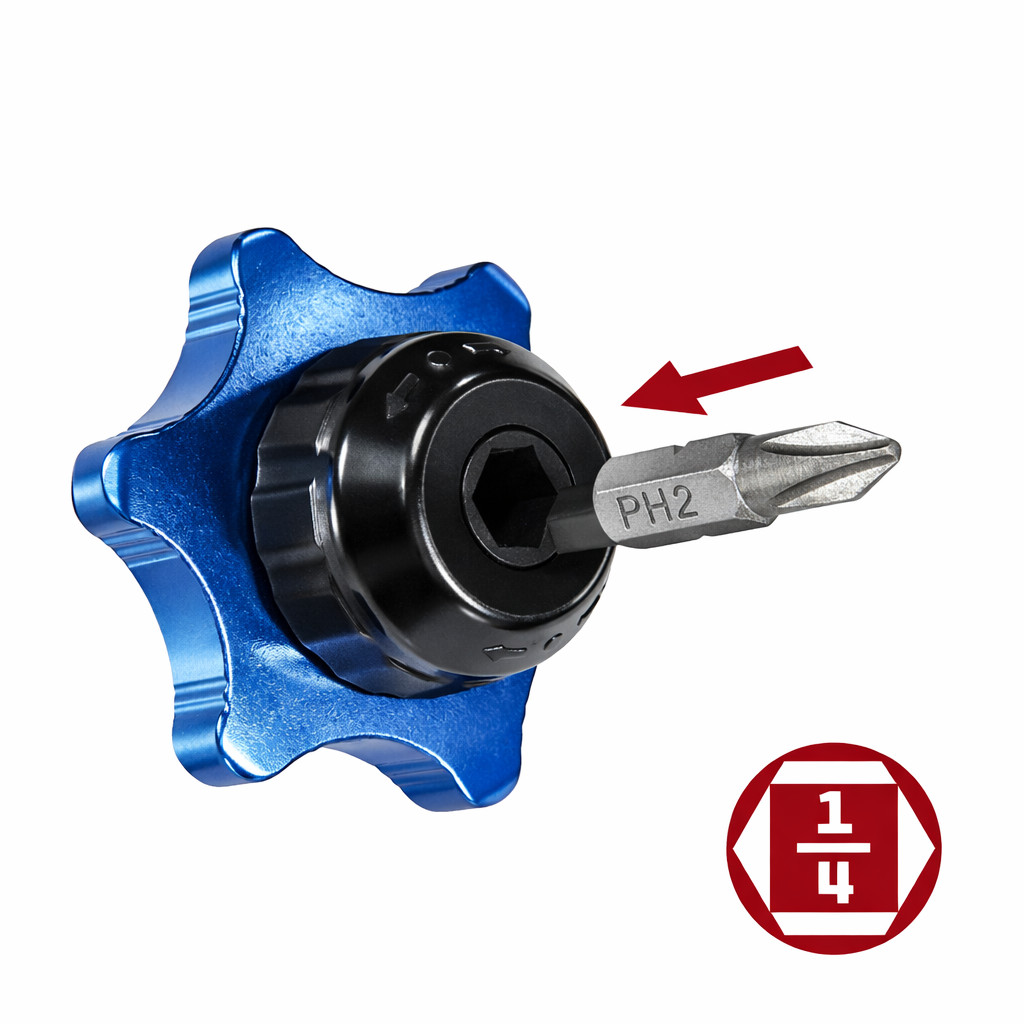 Powerbuilt 3/8 Inch Drive 36 Tooth 2-in-1 Thumb Ratchet – 941264