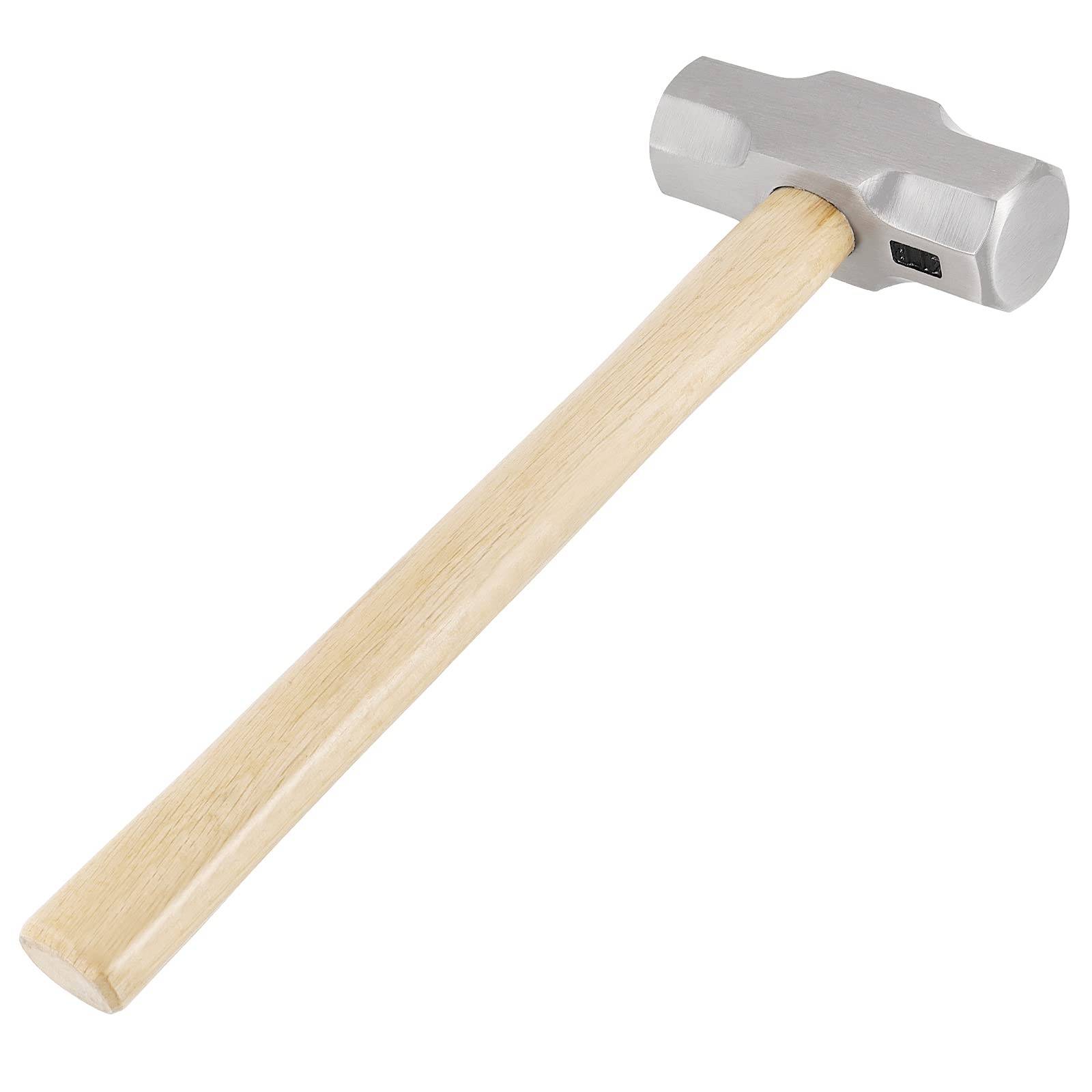 2 Pack 4 lbs Mini Sledge Hammer, Small Hammer with Wooden Silver