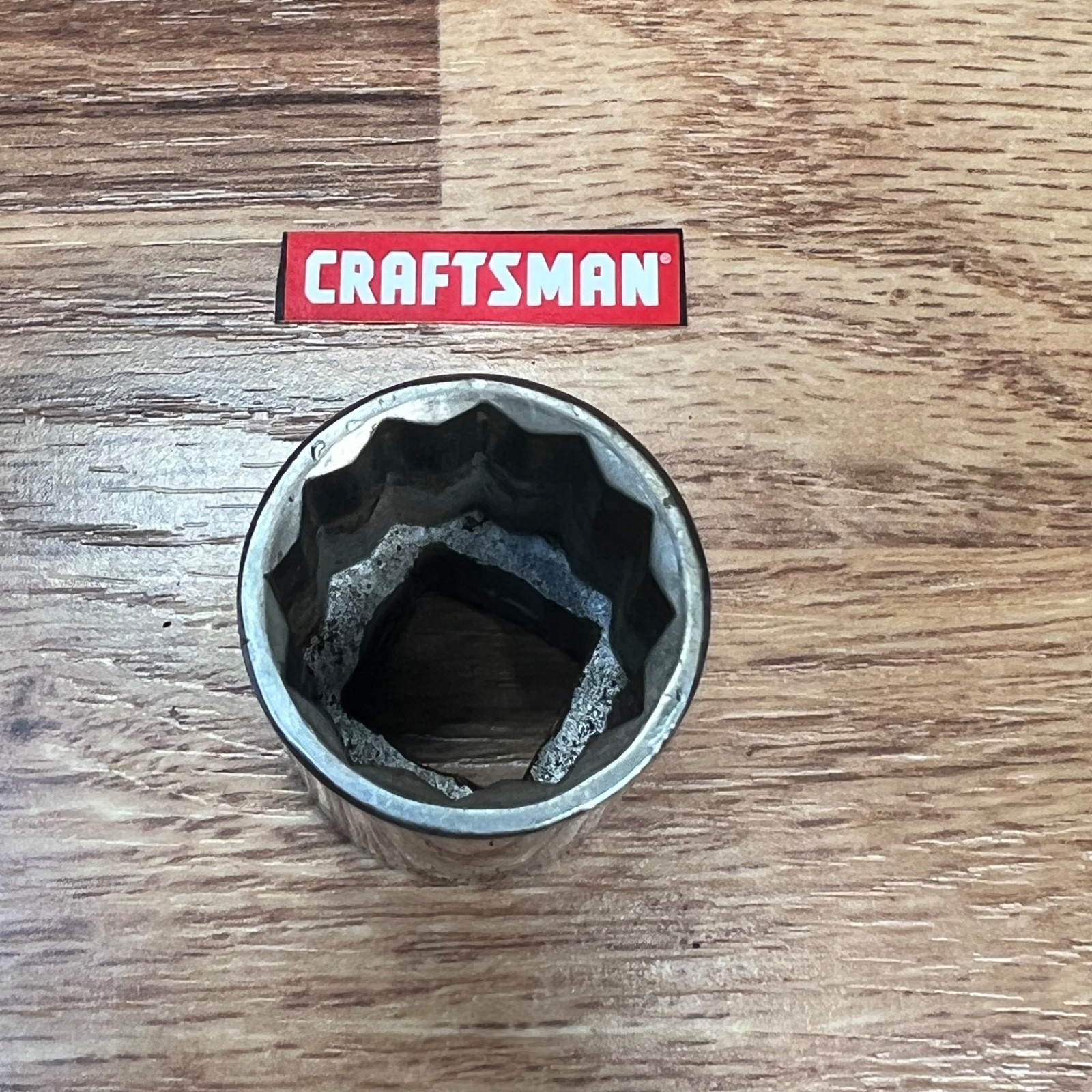 Craftsman Socket 44238 -G- 19MM 12 point 1/2” Drive Ultrasonic Cleaned