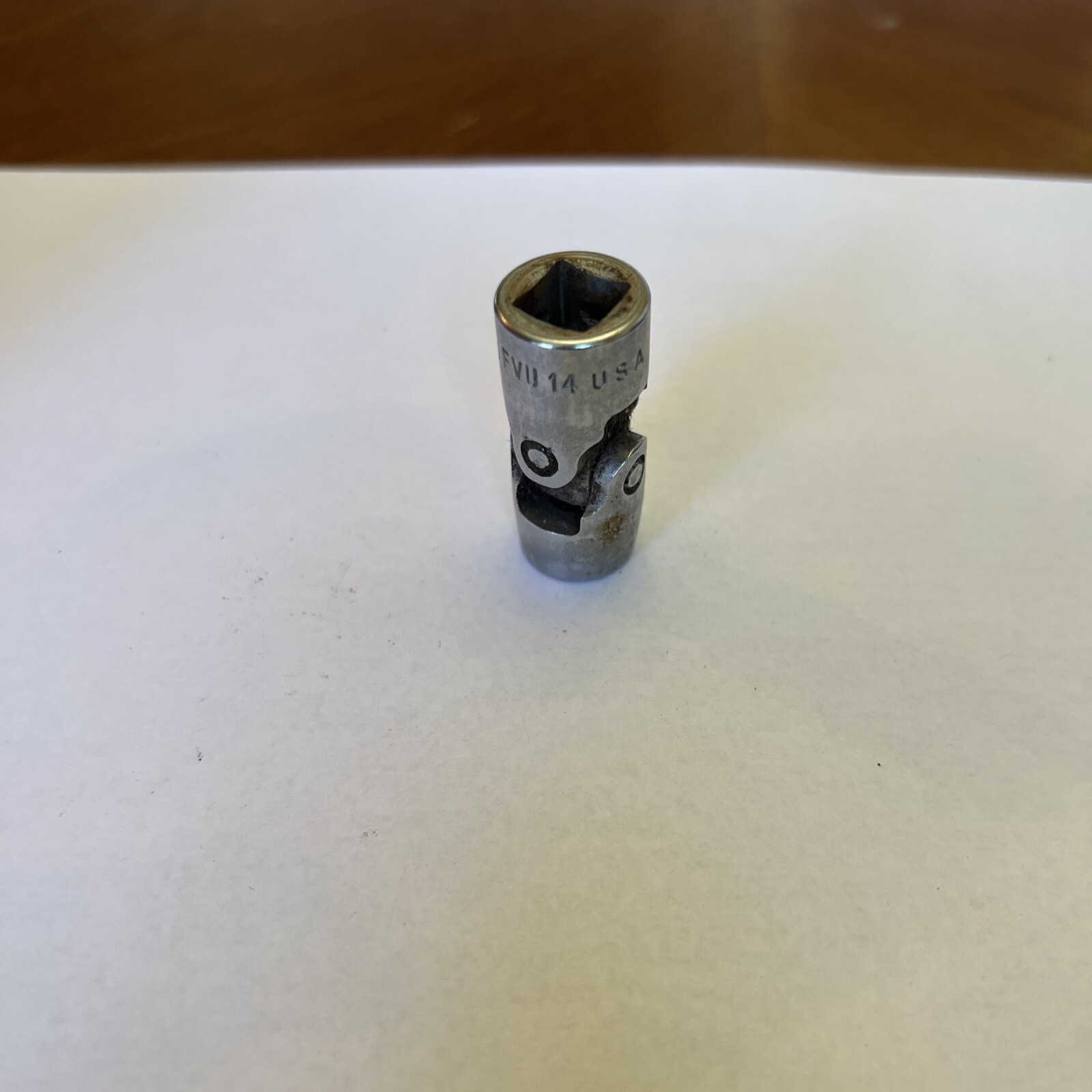 Snap On USA 7/16″ 12 Point 3/8″ Drive Swivel Socket FVU 14