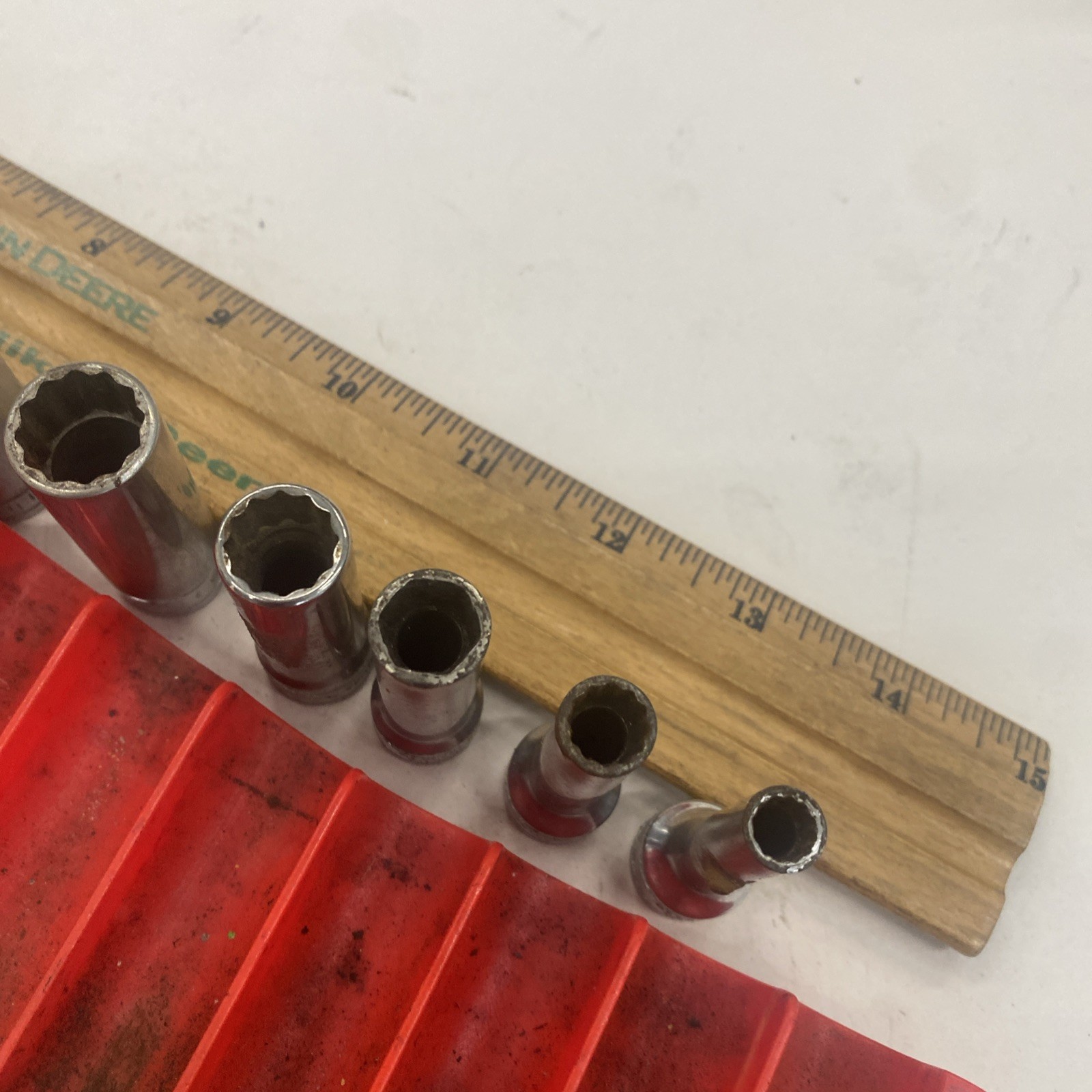 Snap-On SF & FS Series 3/8″ Drive Deep/Standard Socket SET 21 piece READ M0849