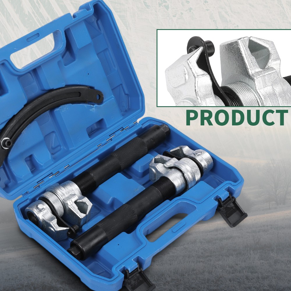 Heavy Duty Coil Spring Compressor Strut Remover Installer Tool Suspension 3pcs
