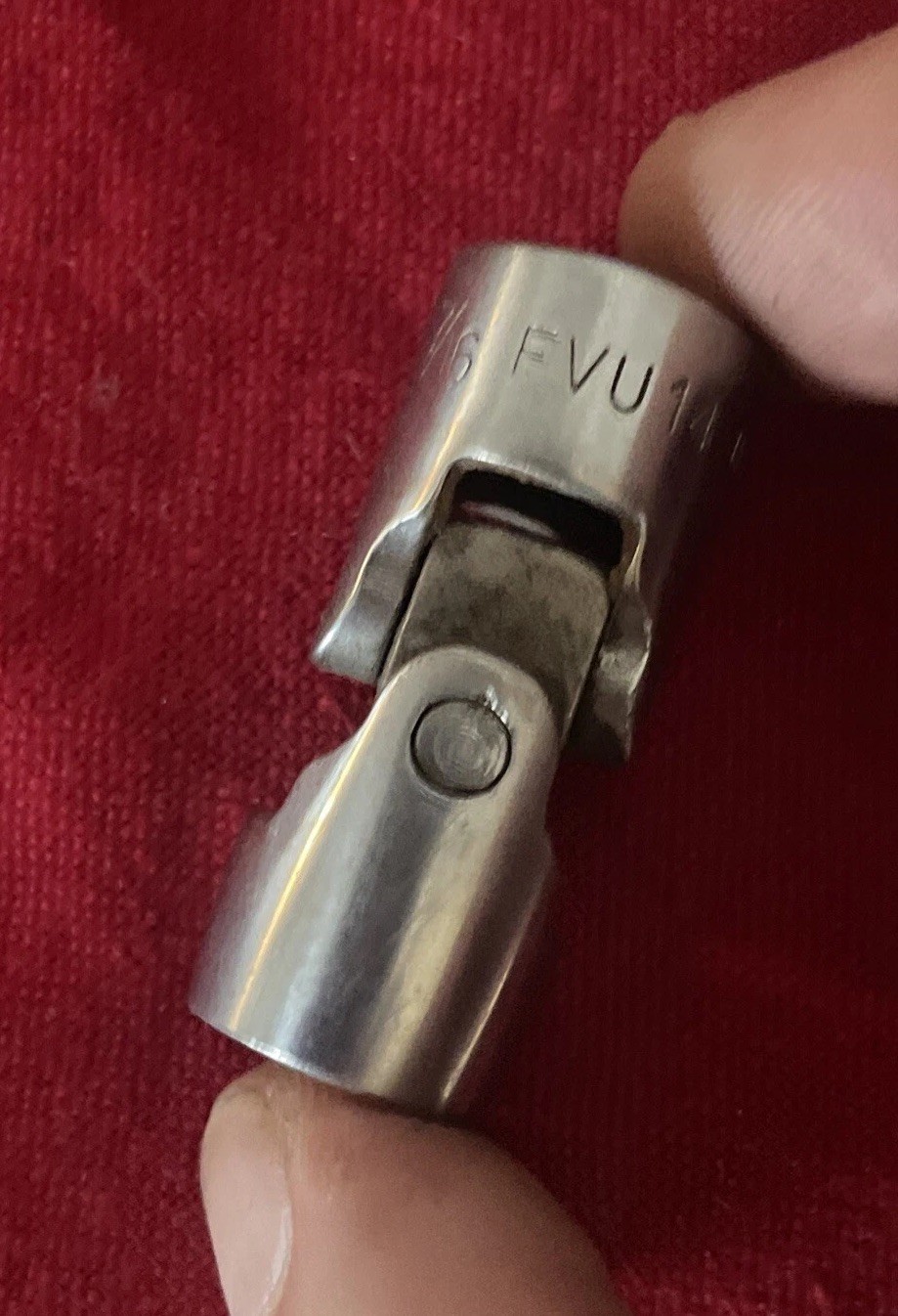 SNAP ON 3/8″ DRIVE 7/16 Swivel Socket Universal USA FVU14 🇺🇸