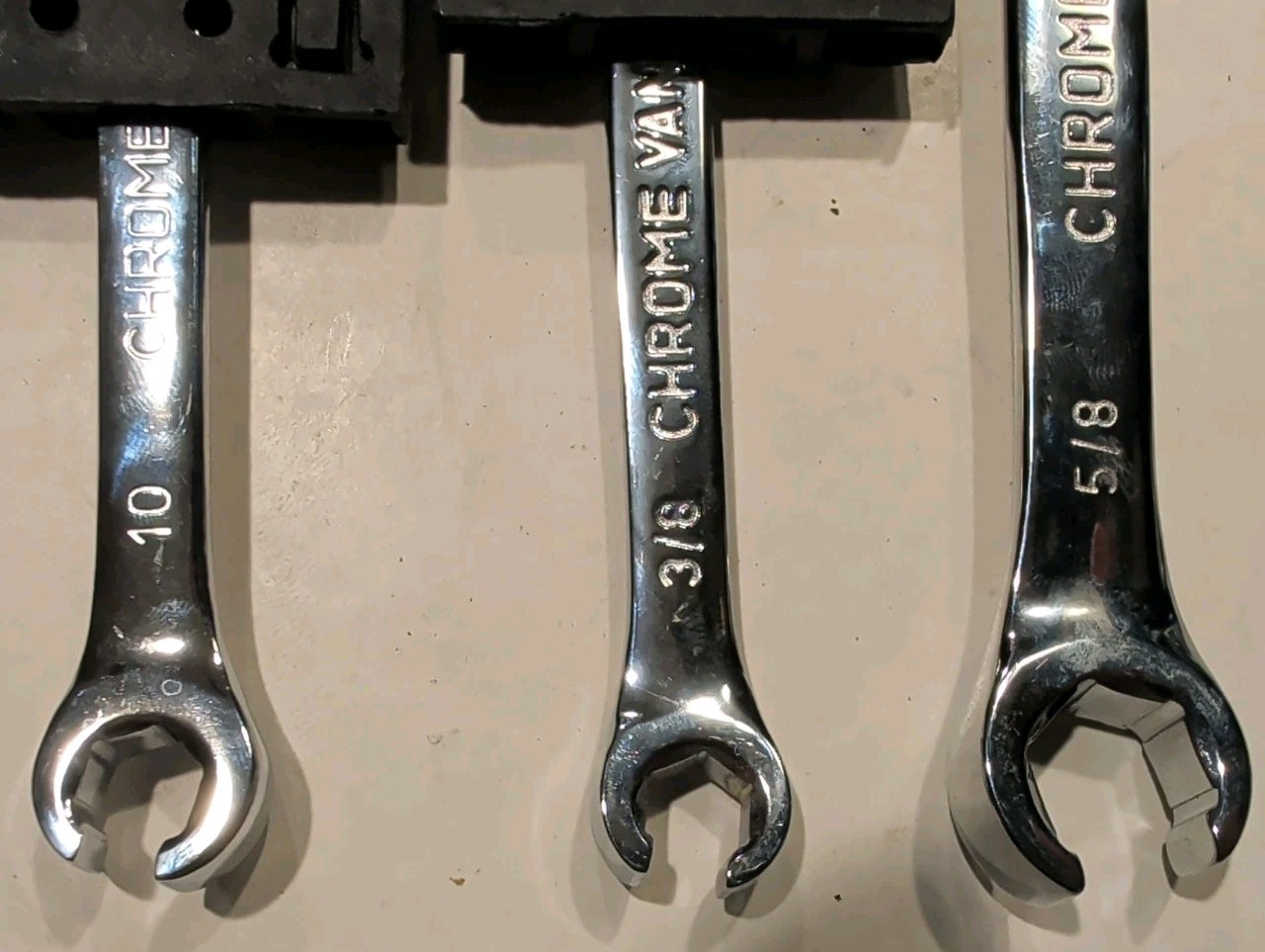 Napa Evercraft 3 PC Flair Nut Wrenches 10mmx12mm 11/16×5/8 3/8×7/16
