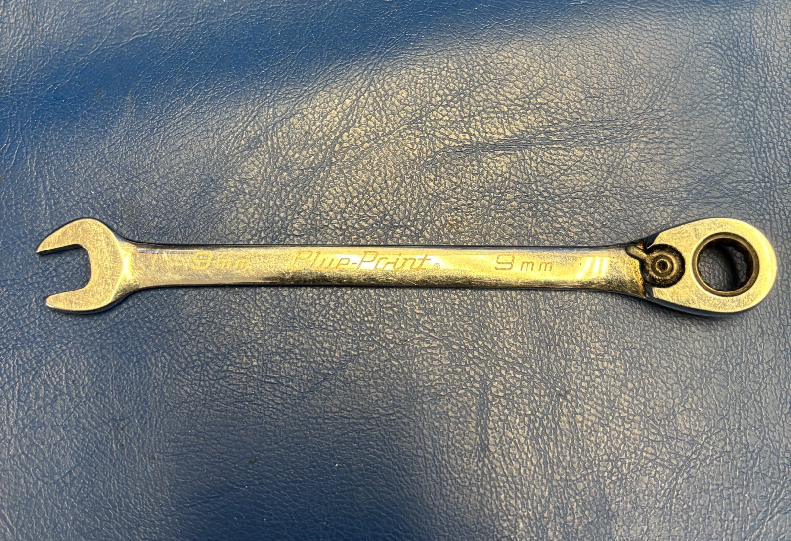 Blue Point BOERM9 9mm 12 Point Metric Offset Reversible Ratcheting Wrench