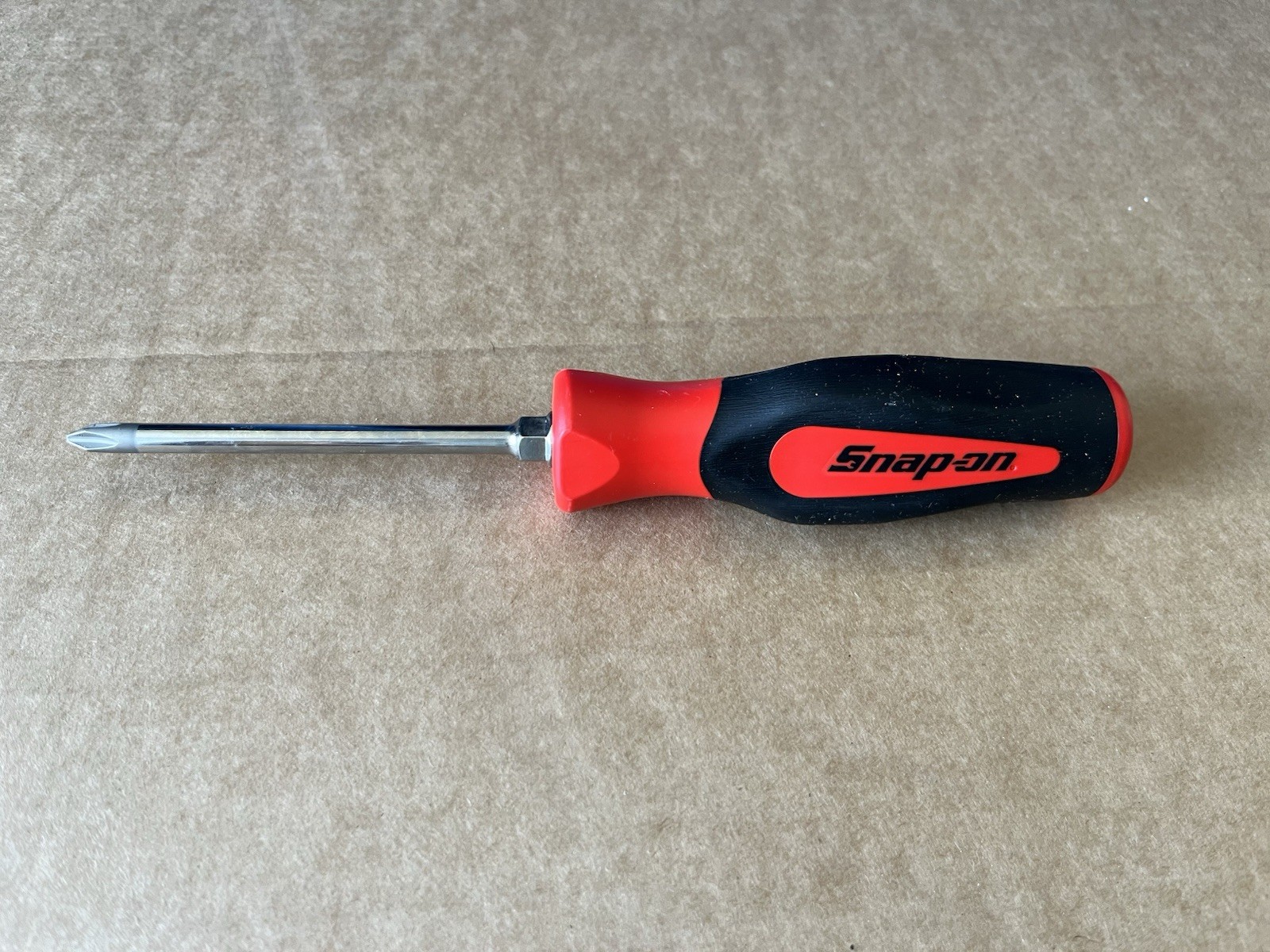 Snap On No 2 Philips Screwdriver In Classic Red Instinct Handle New Tool
