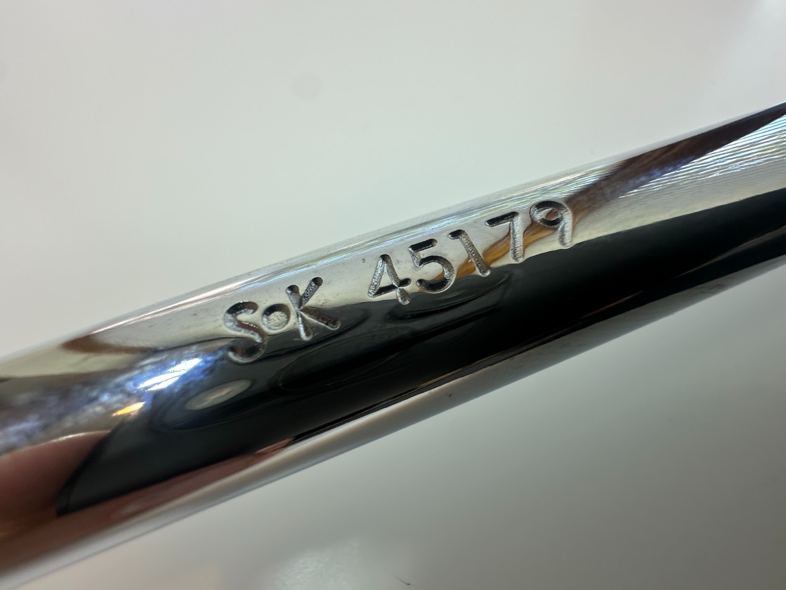 NEW SK Tools Professional USA 45179 Knurled 10″ Long Handle 3/8″ Drive Ratchet
