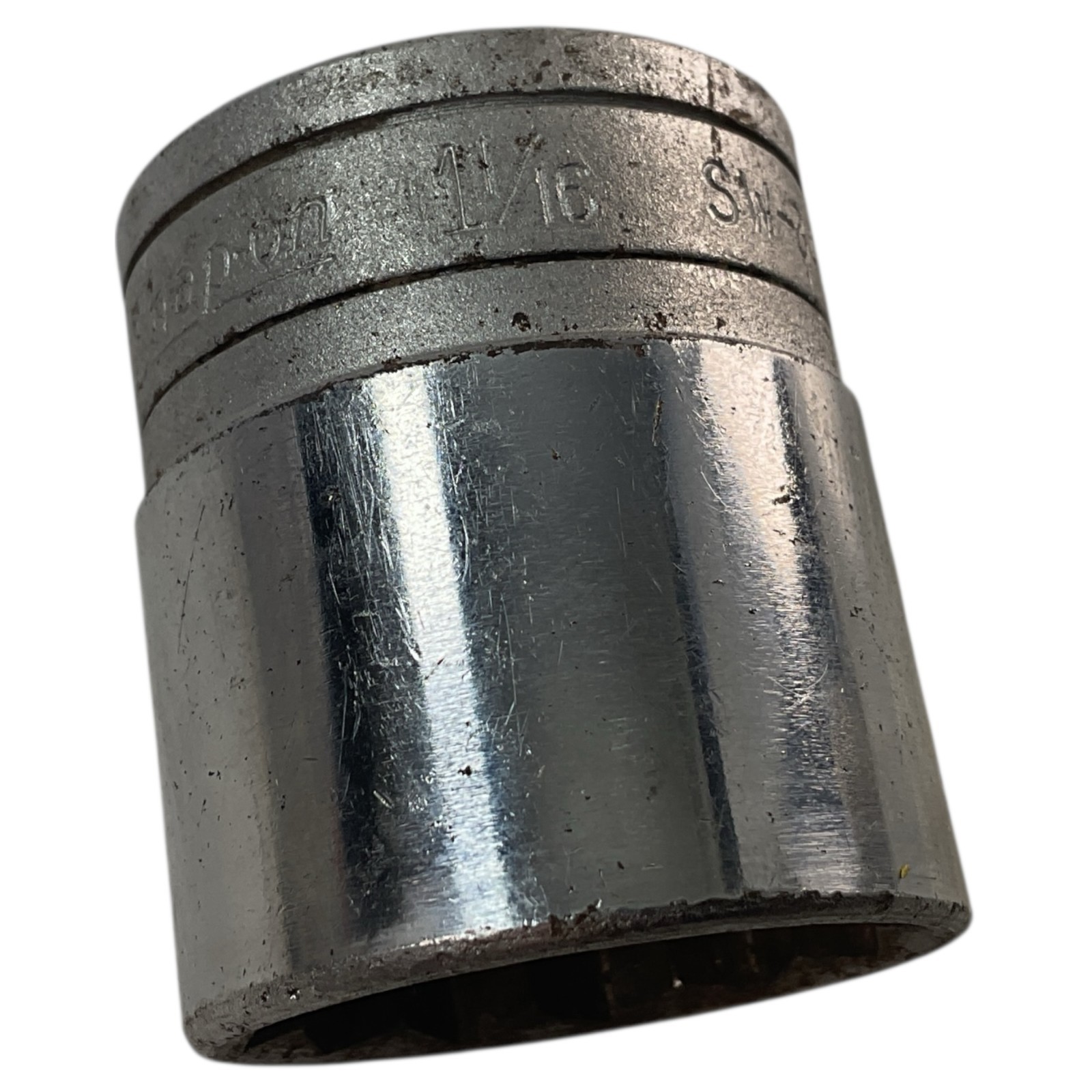Snap-On Socket 1-1/16″ SW341 1/2″ Drive 12 Pt As Pictured Mechanic Tool USA