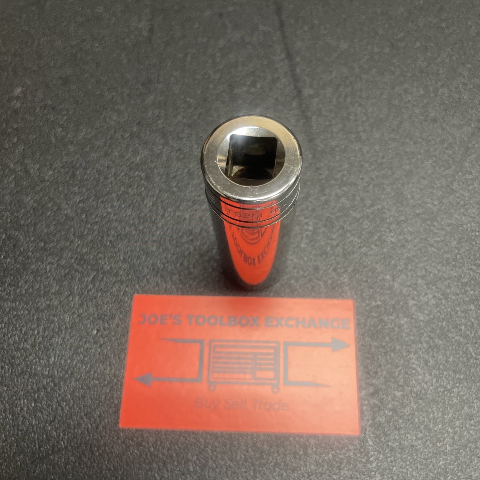 Snap-on Tools USA NEW 1/2″ Drive 13/16″ SAE Deep 6 Point Chrome Socket TS261