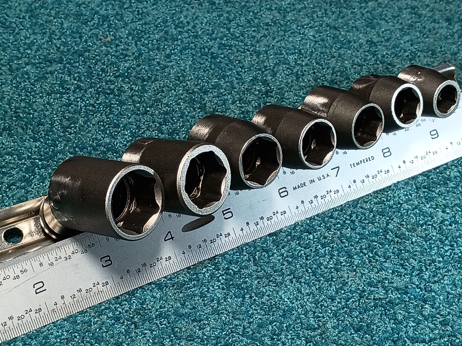 Apex APU37M Precision Universal Metric Elbow Socket Set 3/8″ Drive 10-18mm