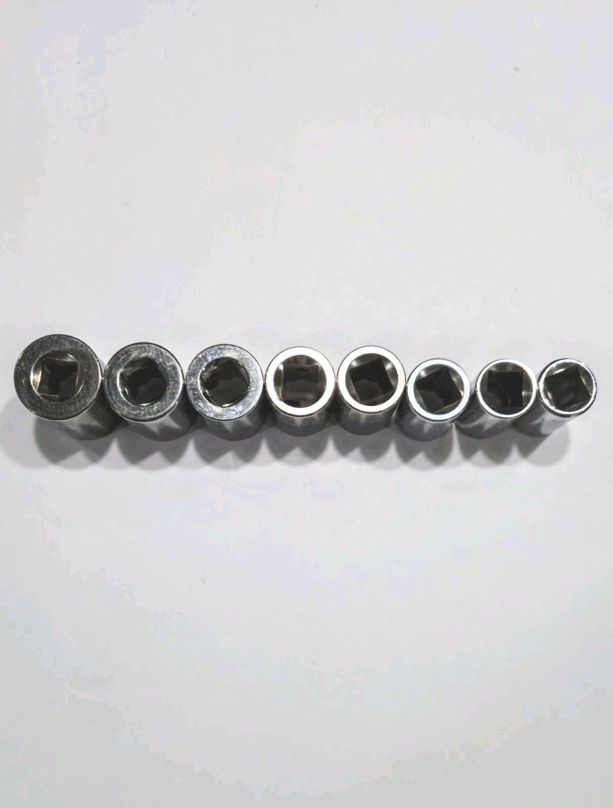 Craftsman USA 8 pc Metric Socket Set – 1/2″ Drive**READ**