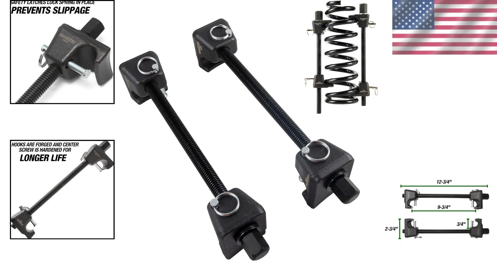 Coil Spring Compressor for Auto Maintenance