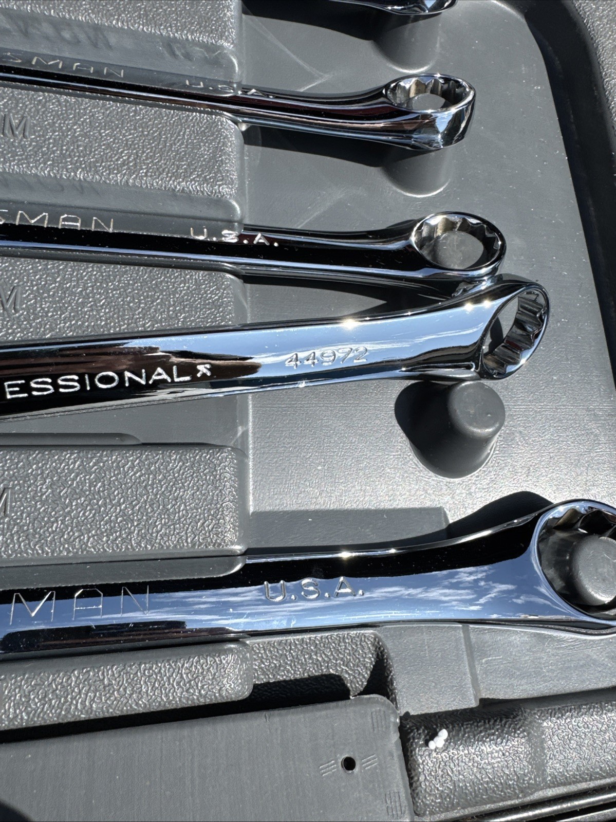 Sears Craftsman Professional Long Pattern Metric Wrench Set 44970 Jumbo K Series