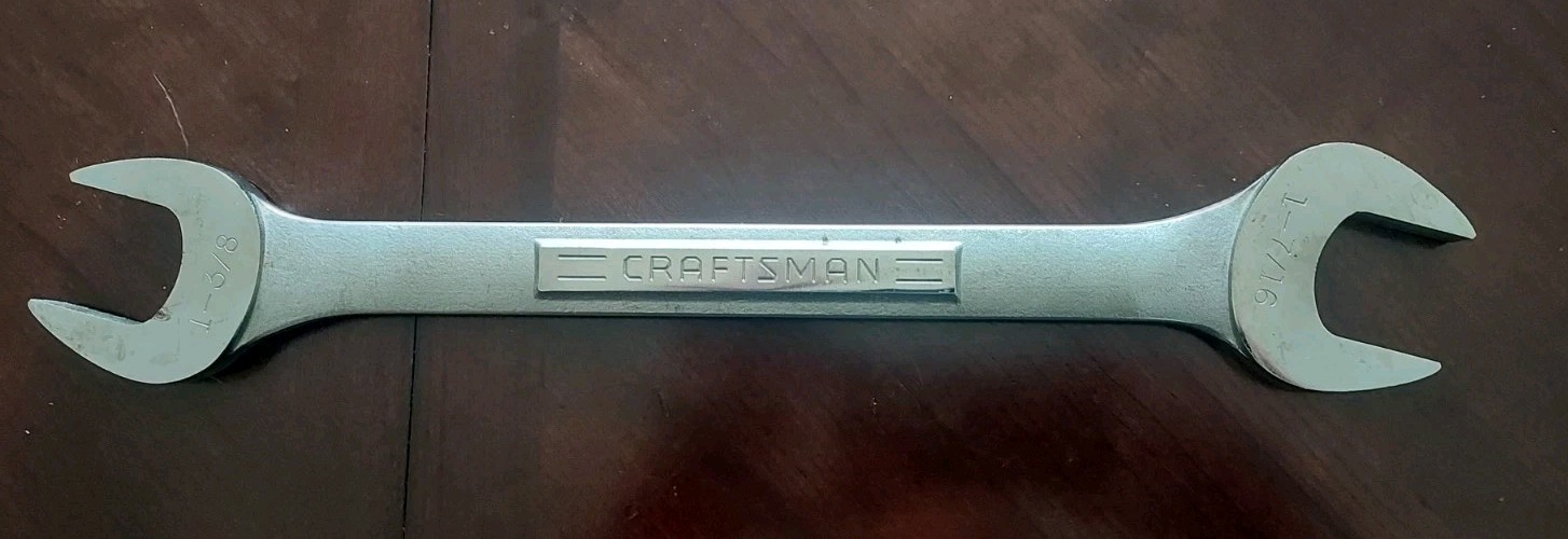 Craftsman USA -VV- 44588 Open End Wrench 1-3/8, 1-7/16