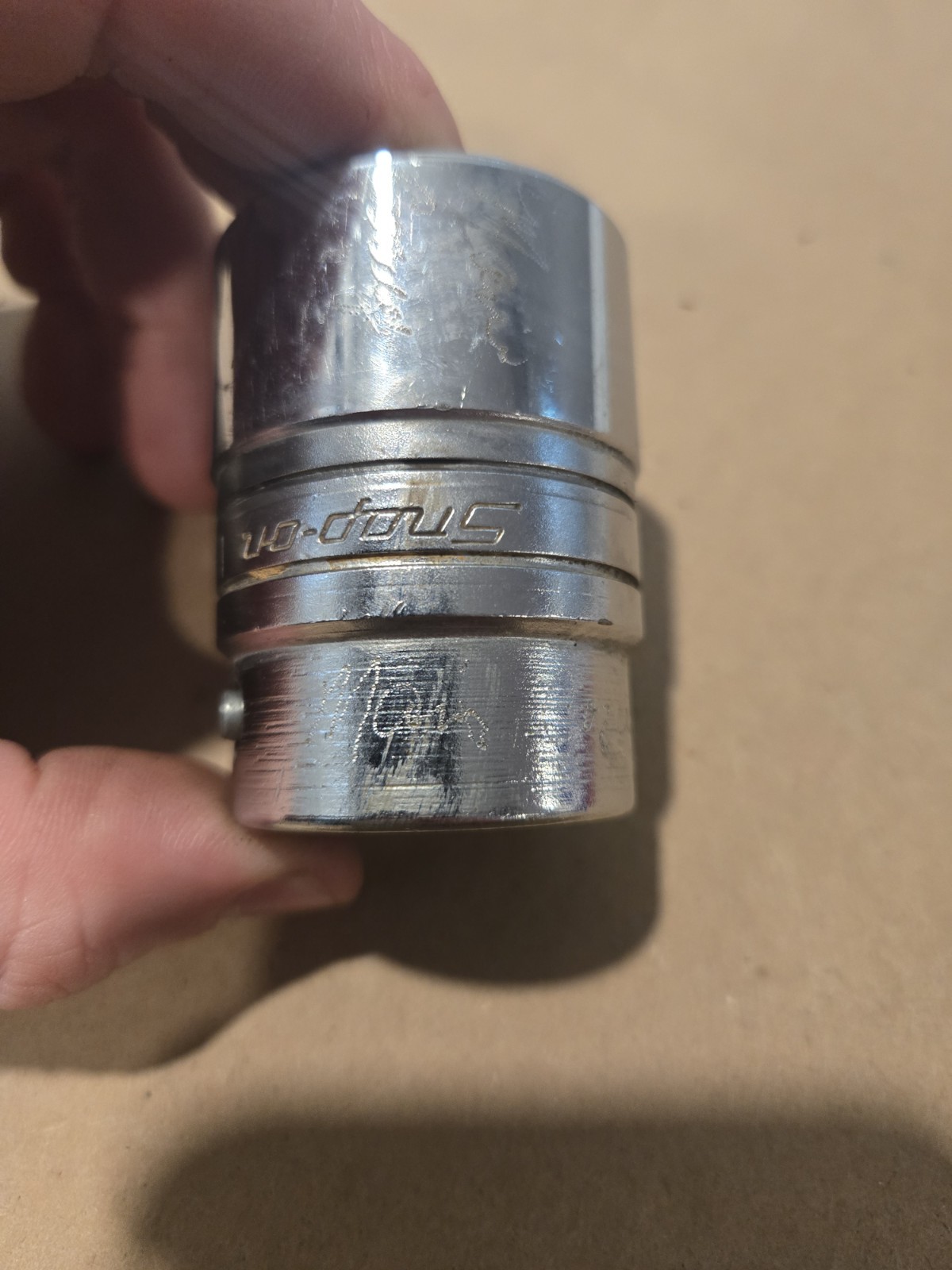 Snap On 3/4″ Drive 7/8″-1-3/16″ 12PT SAE Shallow Chrome Sockets USA Lot Of 6