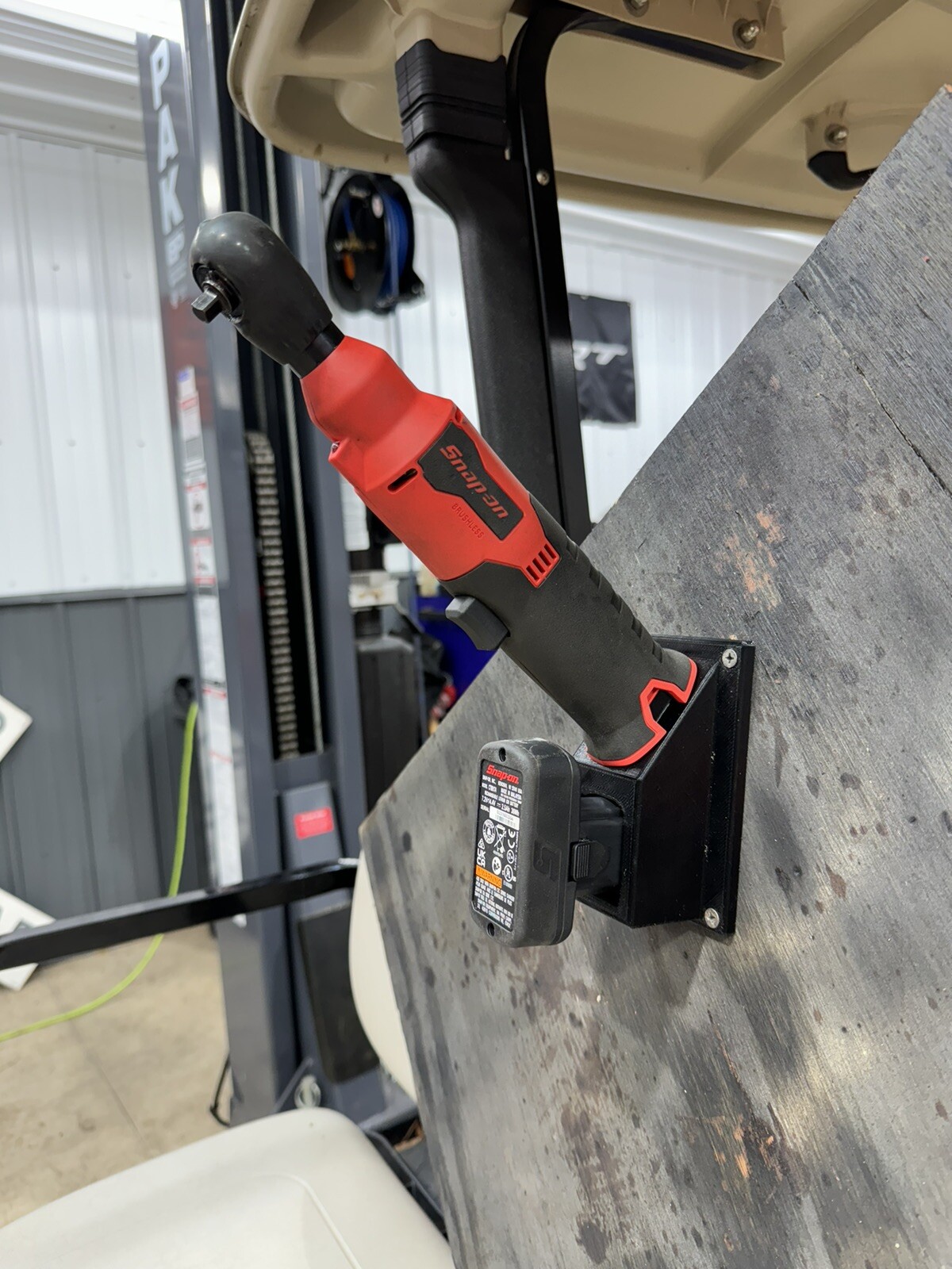 Snap On 14.4 Tool / Battery Holder Wall Mount 3d Printed