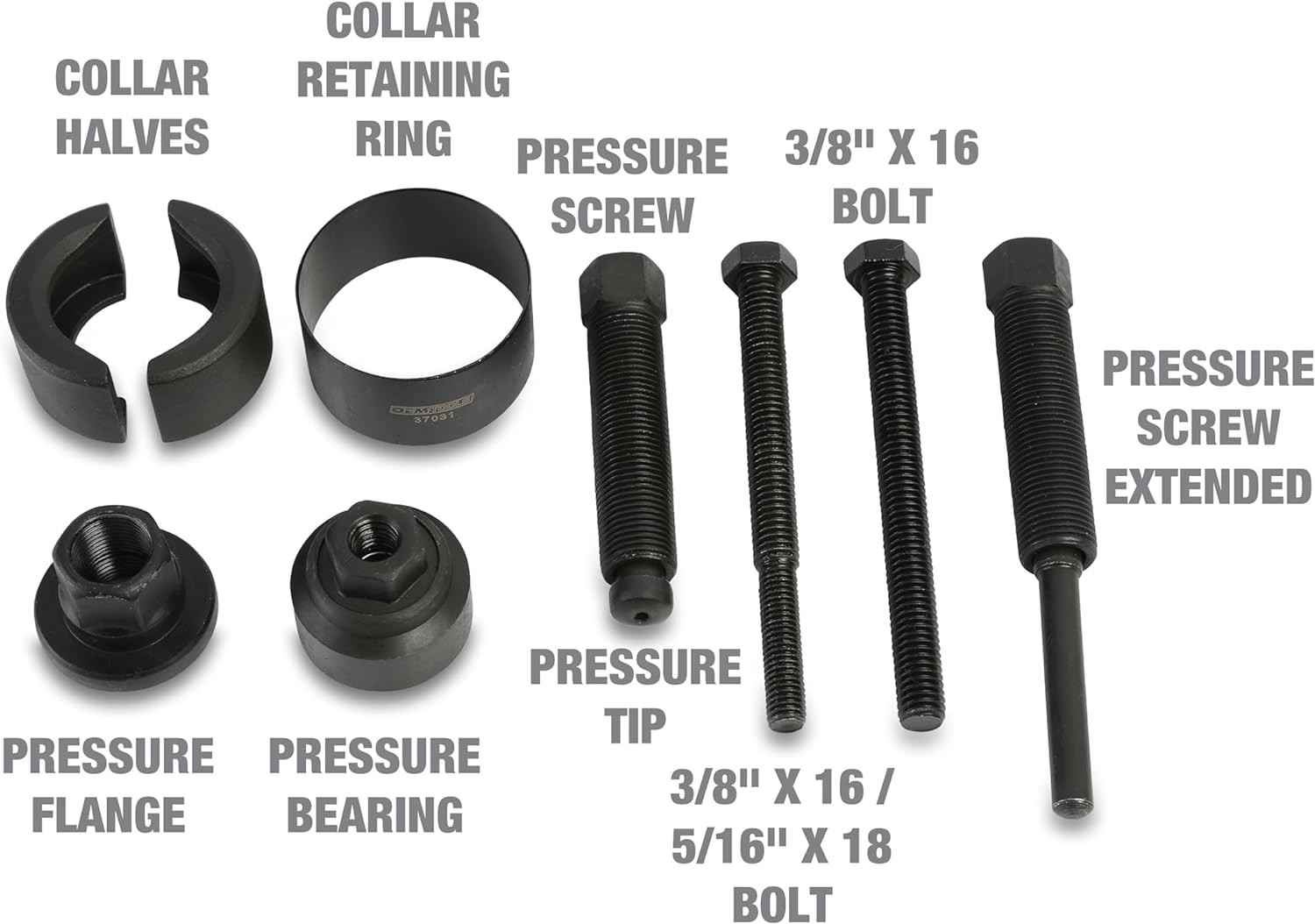 Power Steering Pulley Puller and Installer Kit, Removes and Installs Power Steer