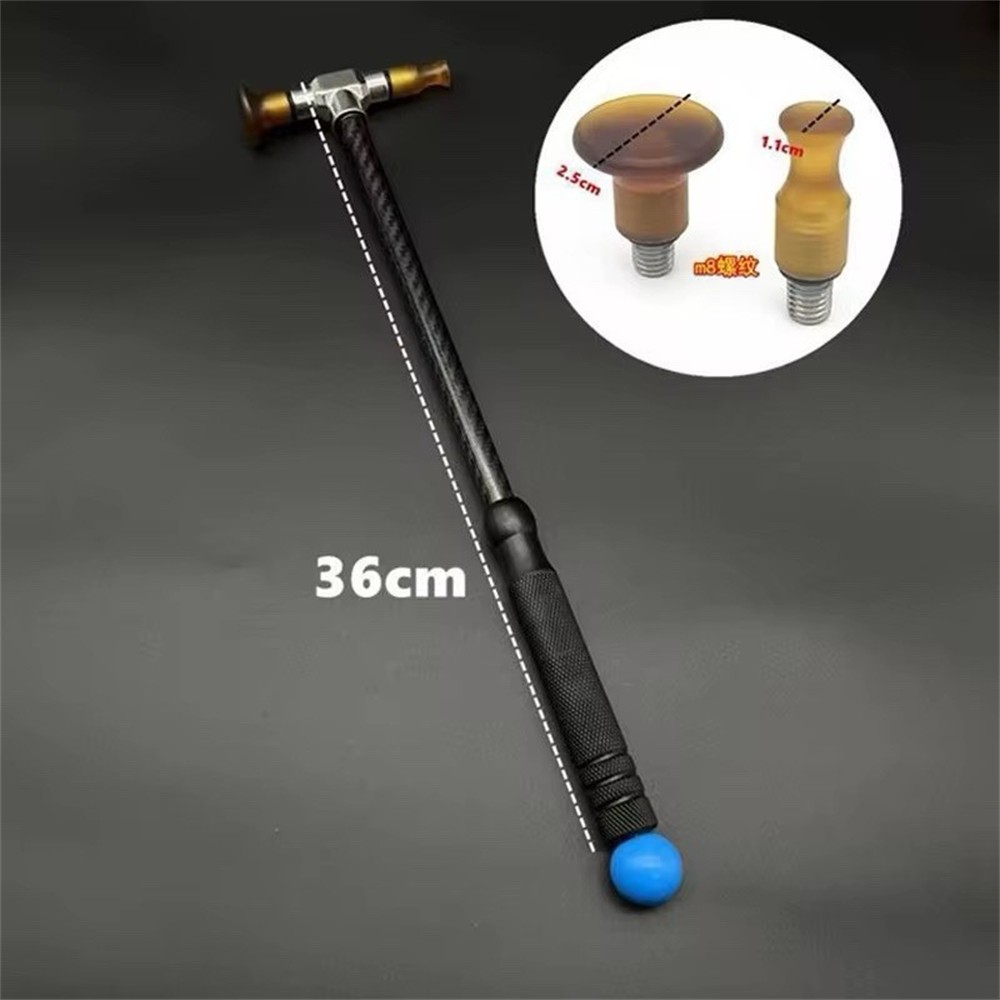 Carbon Fiber Blending Paintless Dent Repair Hammer Hail Repair Dent Removal