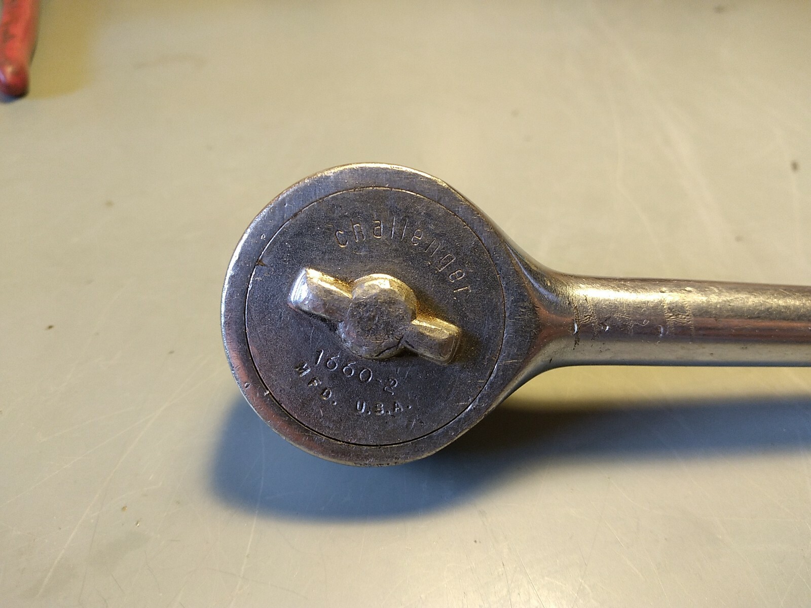 Vintage Challenger USA No. 1660-2 Ratchet 1/2″ Drive 10″ Long