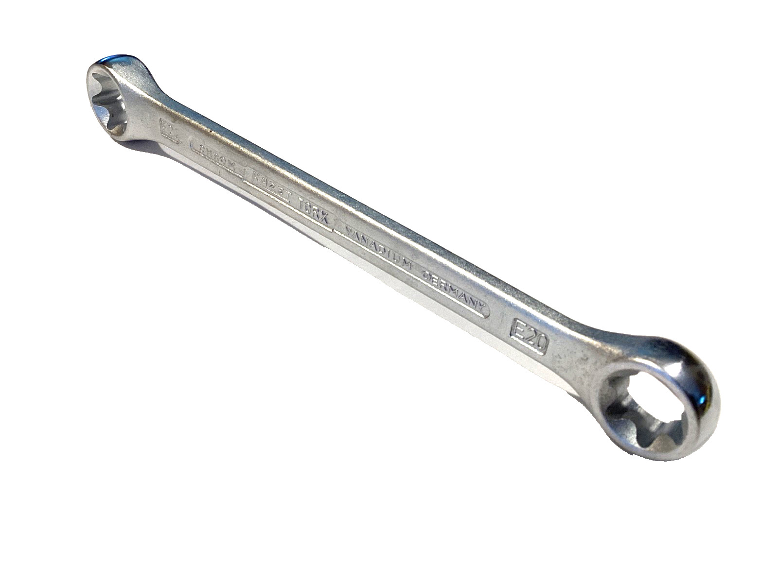 HAZET Tools Double Box End Torx Chrome Vanadium Wrench E20 x E24 Model 609 MINT