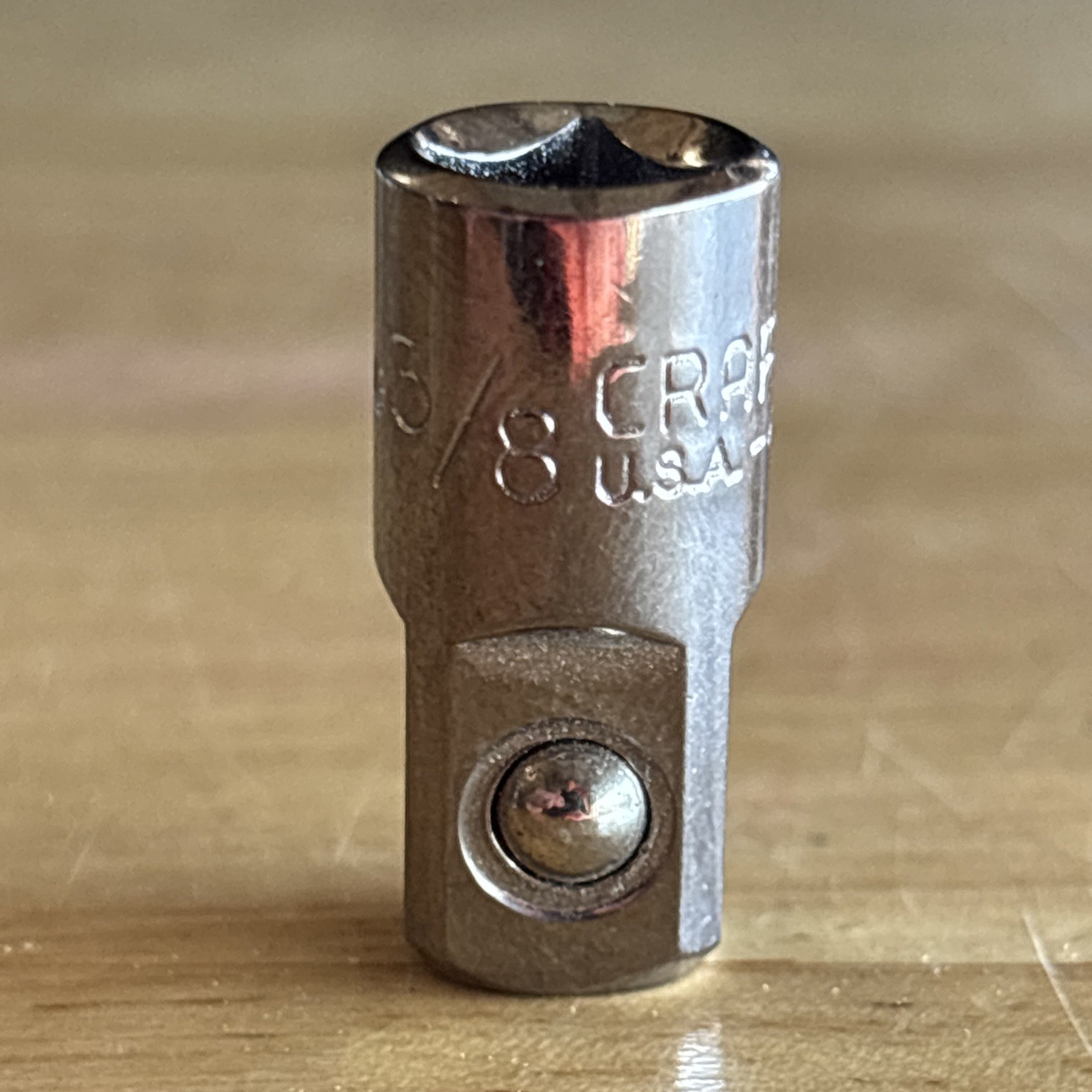 Craftsman 1/4″ Female Drive to 3/8″ Male Socket Adapter G Series 4257 USA
