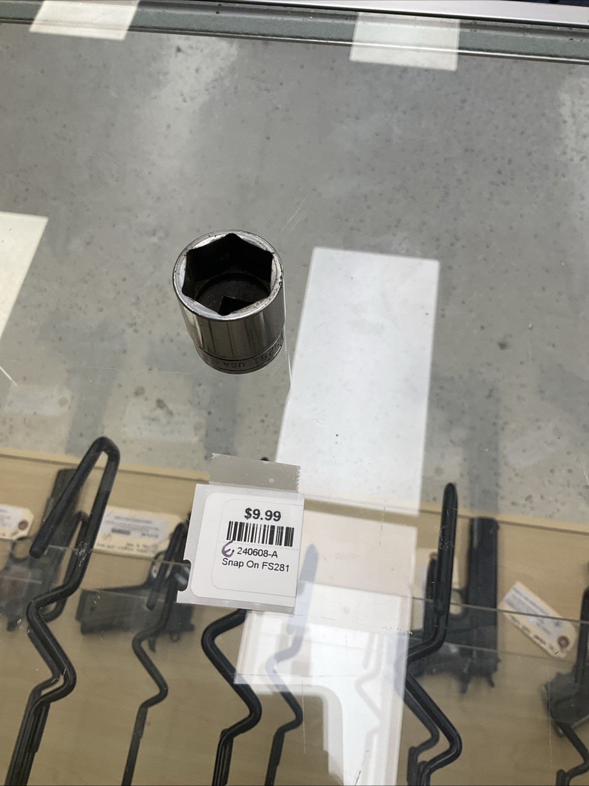 Snap On 3/8″ Drive 7/8″ 6PT SAE FS281 SnapOn Span-On 7/8 Shallow 240608