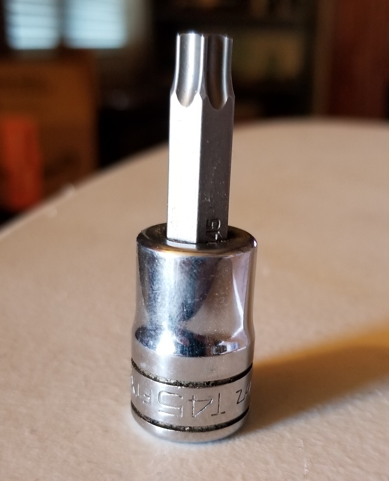 Snap-on FTX45E used with new bit