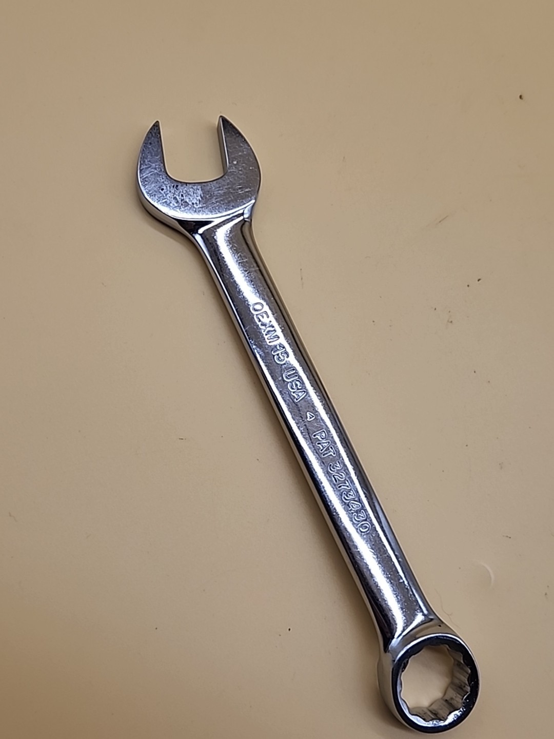 Snap-On OEXM15 Combo wrench 15mm 12 point 6 1/8″ long+MAC X126 3/8″ USA