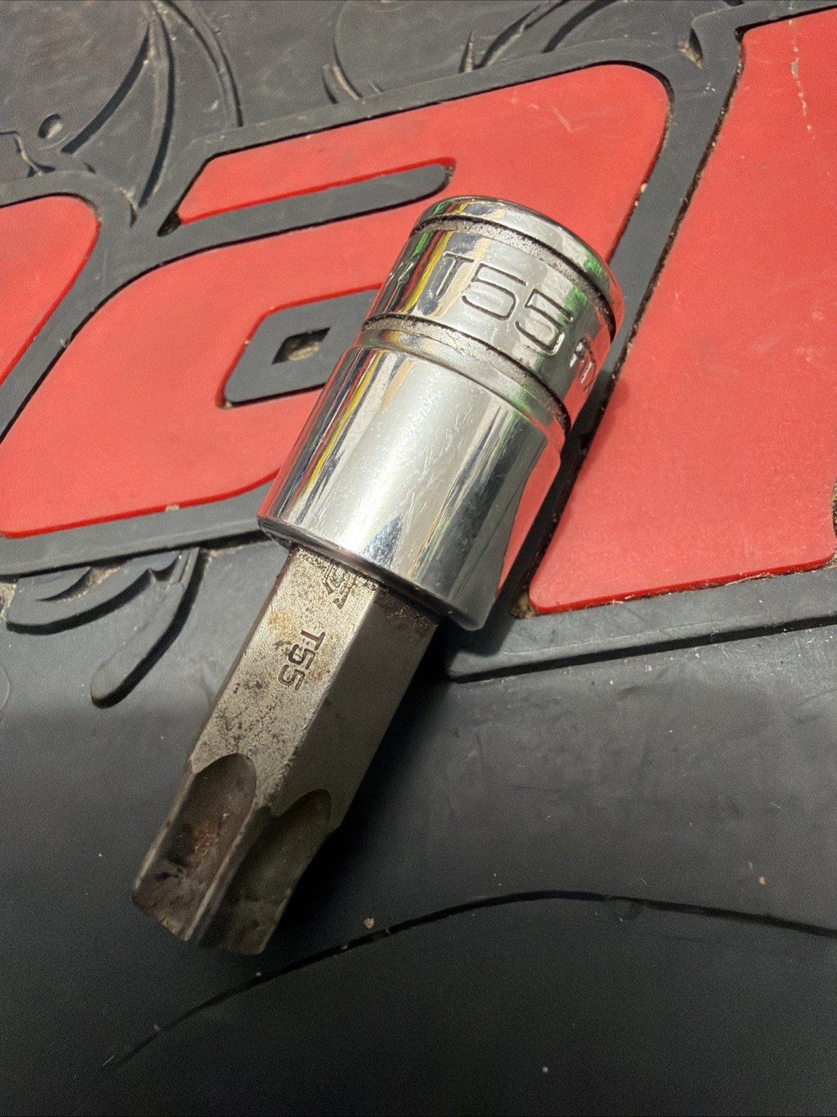 Snap-on Tools USA 3/8″ Drive T55 Standard Torx Bit Socket FTX55E