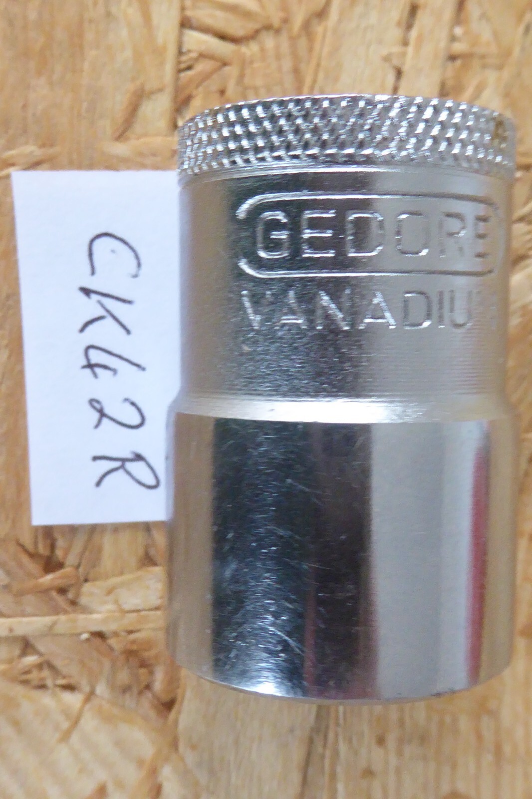 GEDORE 25/32″ AF 1/2″ drive bi-hex socket D19 made in Germany imperial
